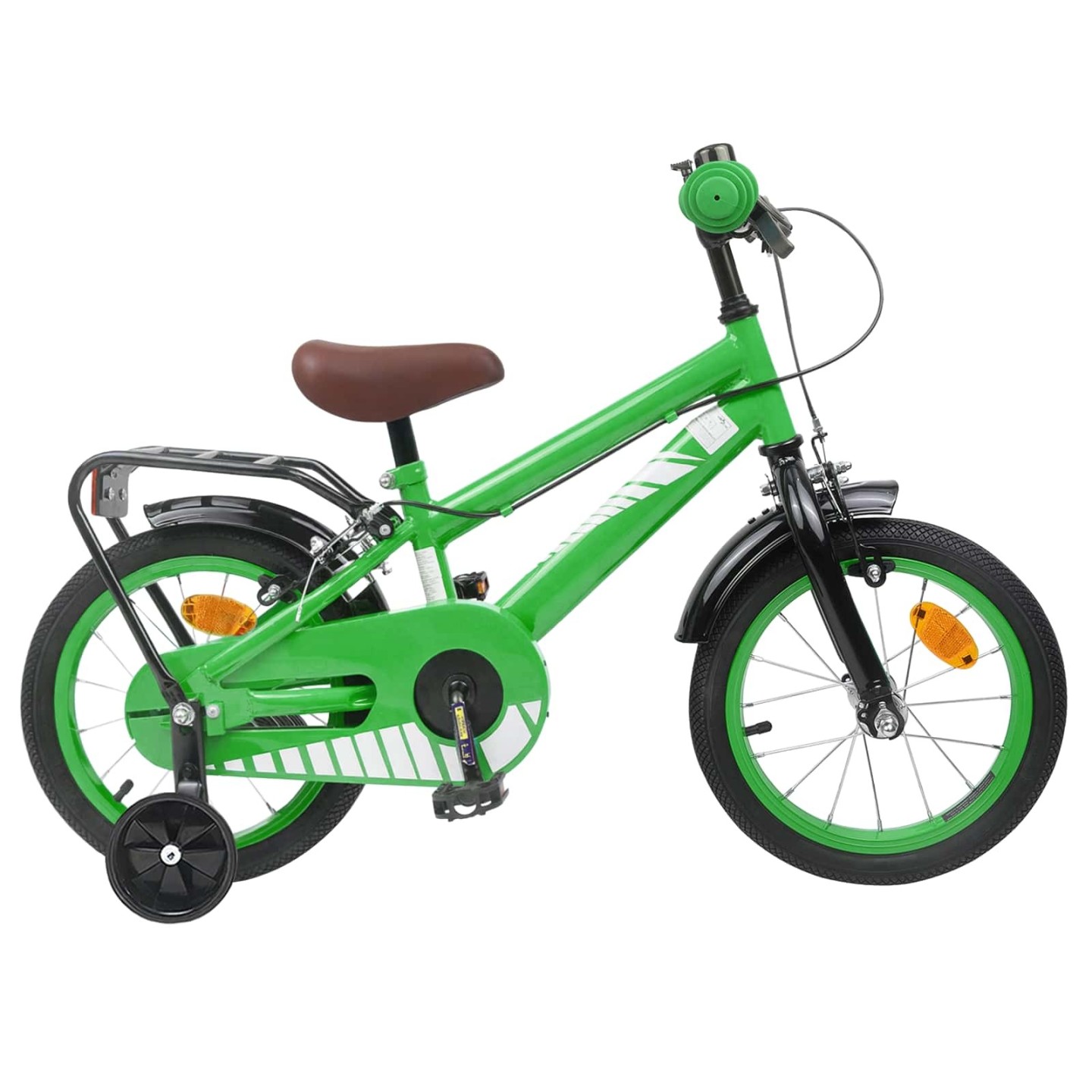 Vélo pour Enfants 16 Pouces pour 4-6 ans Vert