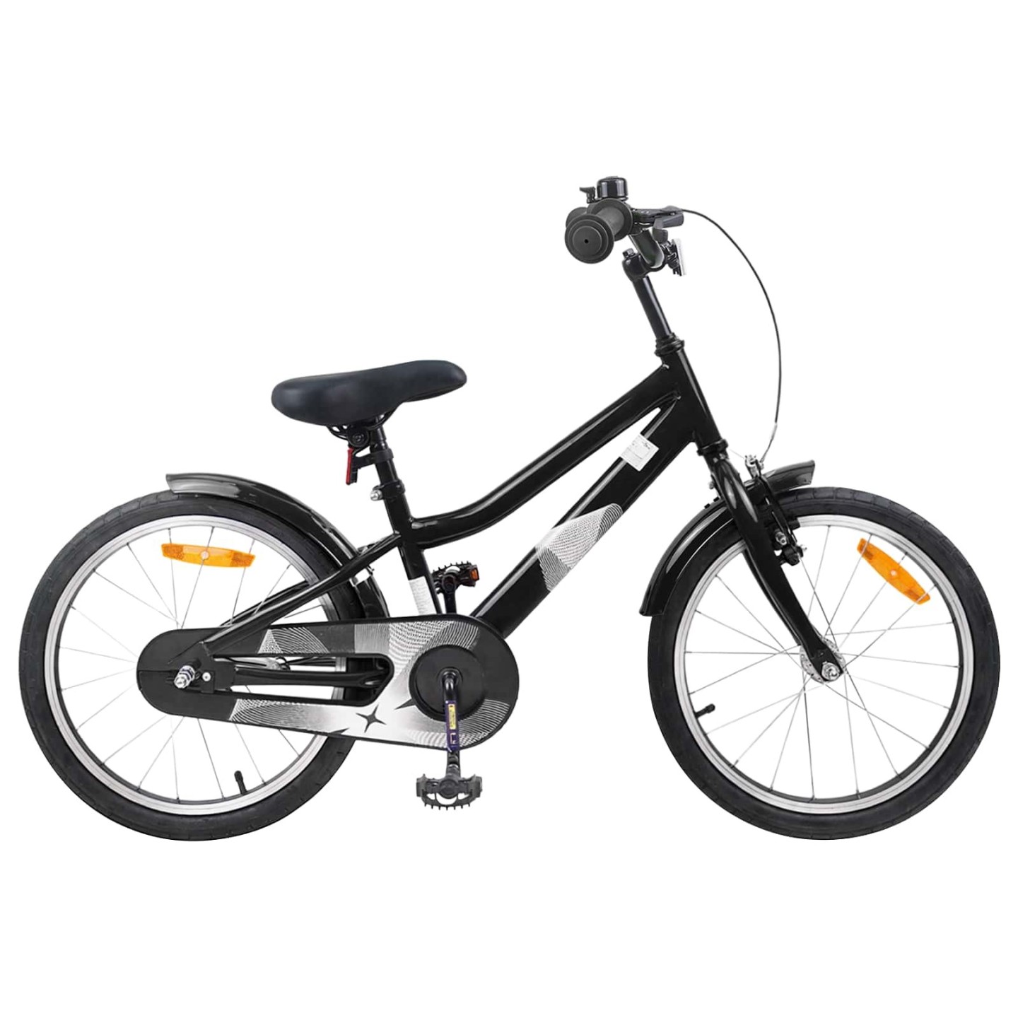 Vélo pour Enfants 18 Pouces for 5-7 Years Old Noir