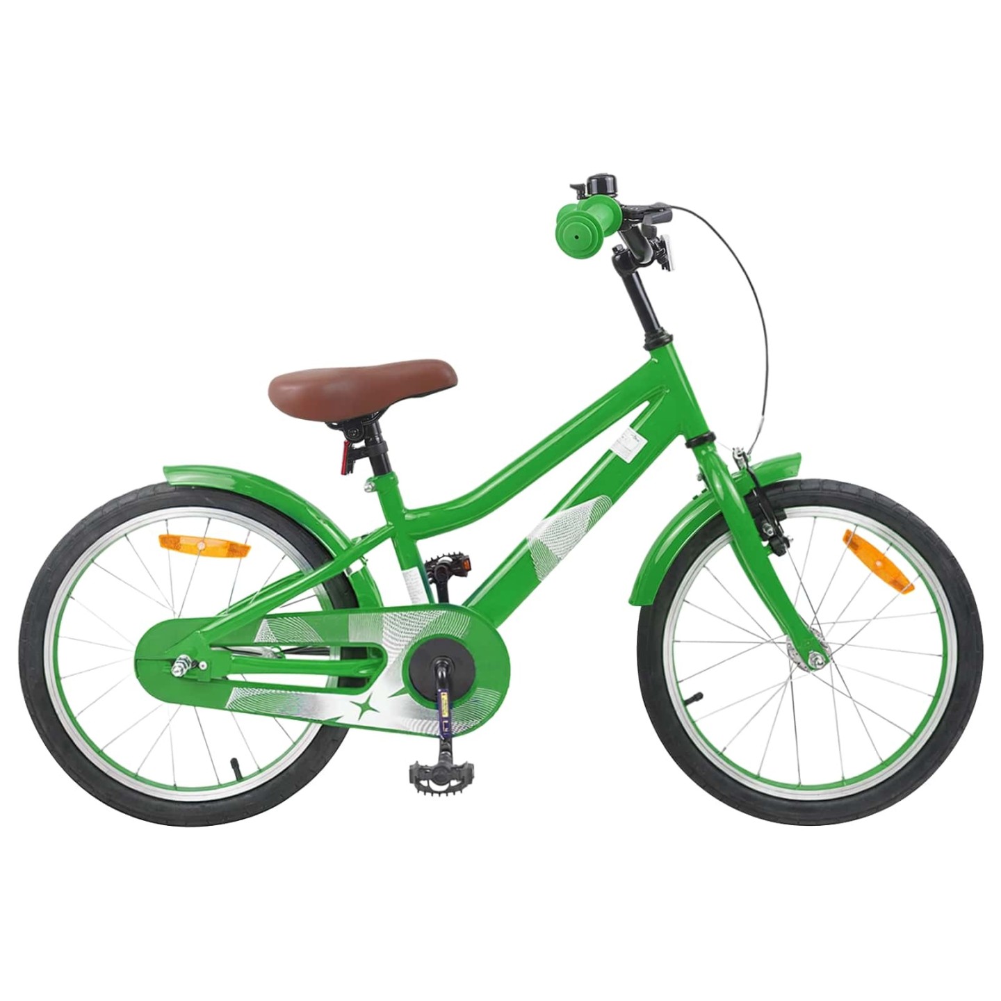 Vélo pour Enfants 18 Pouces for 5-7 Years Old Vert