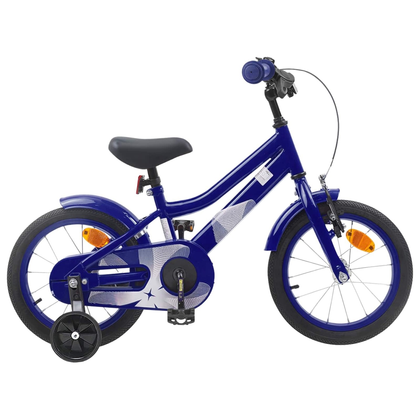 Vélo pour Enfants 12 Pouces for 2-4 Years Old Bleu foncé