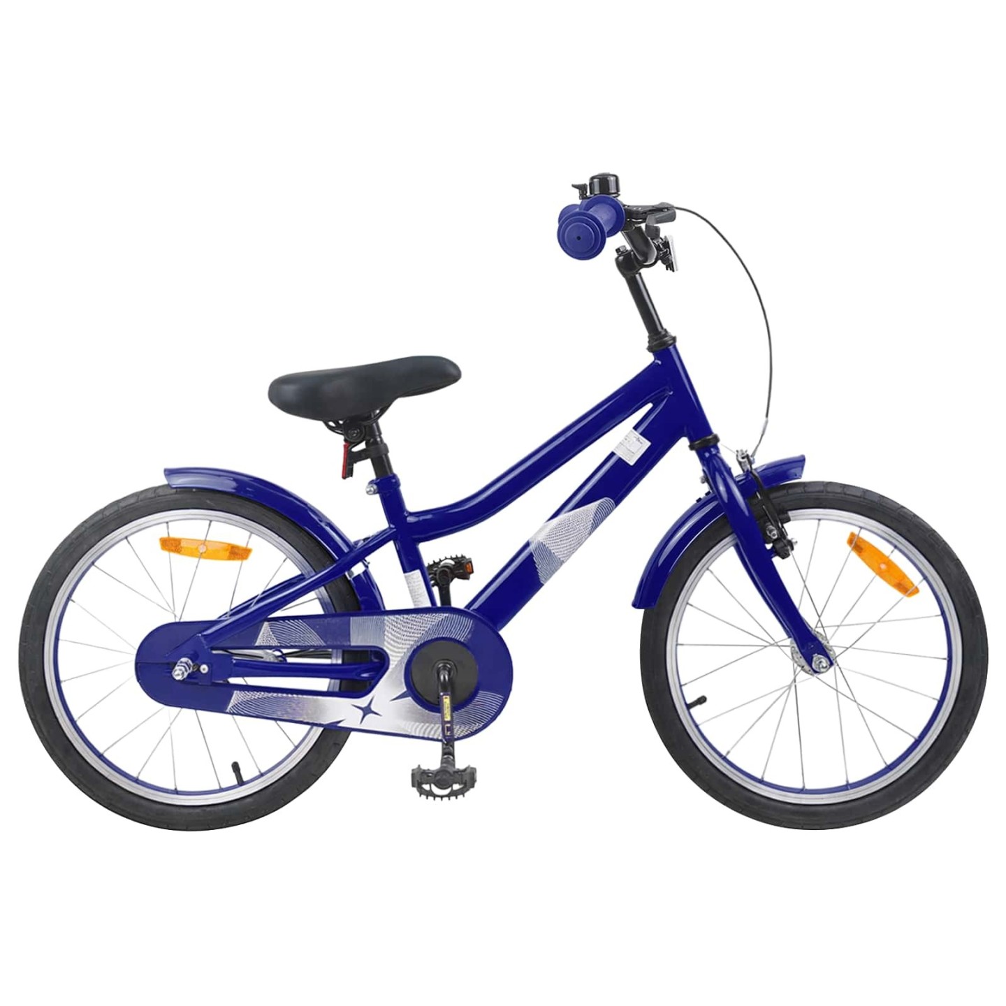 Vélo pour Enfants 18 Pouces for 5-7 Years Old Bleu foncé