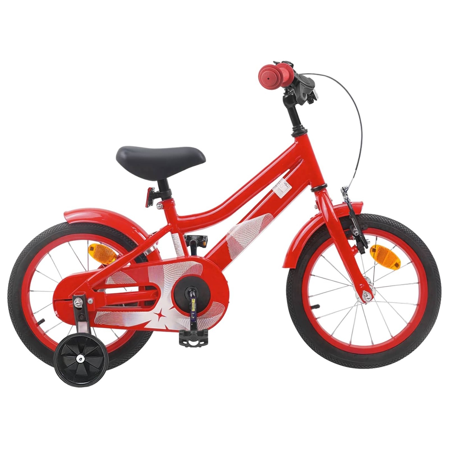 Vélo pour Enfants 16 Pouces for 4-6 Years Old Rouge