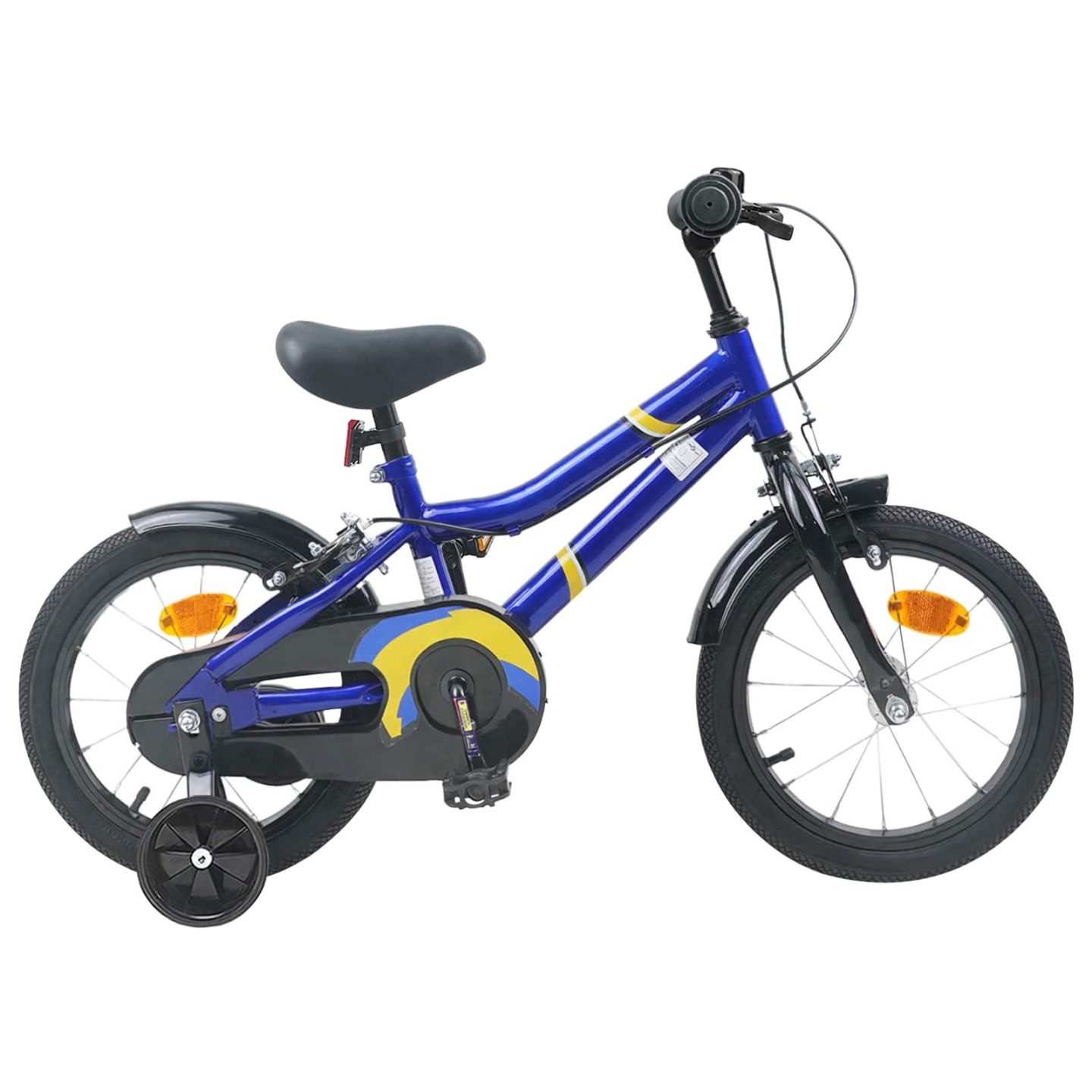 Vélo pour enfants 14 Pouces for kids aged 3 to 5 Bleu et Noir