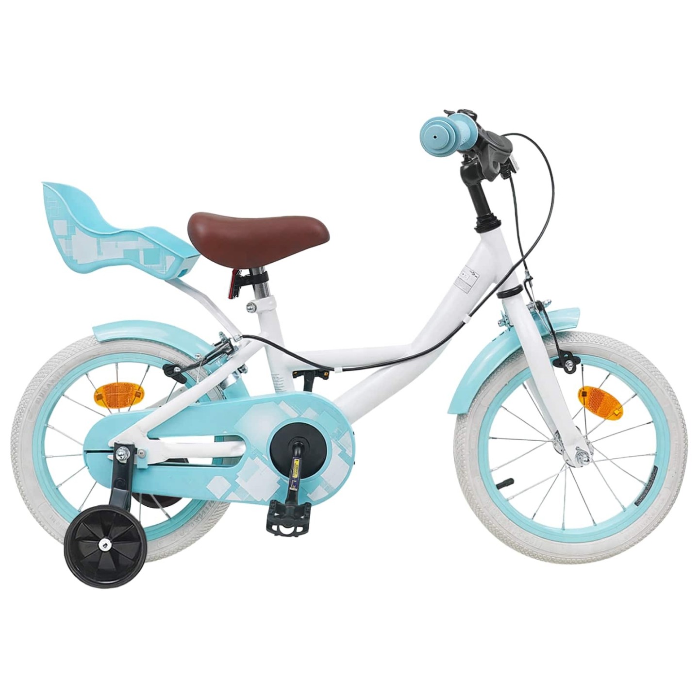 Vélo pour Enfants 14 Pouces for kids aged 3 to 5 Blanc