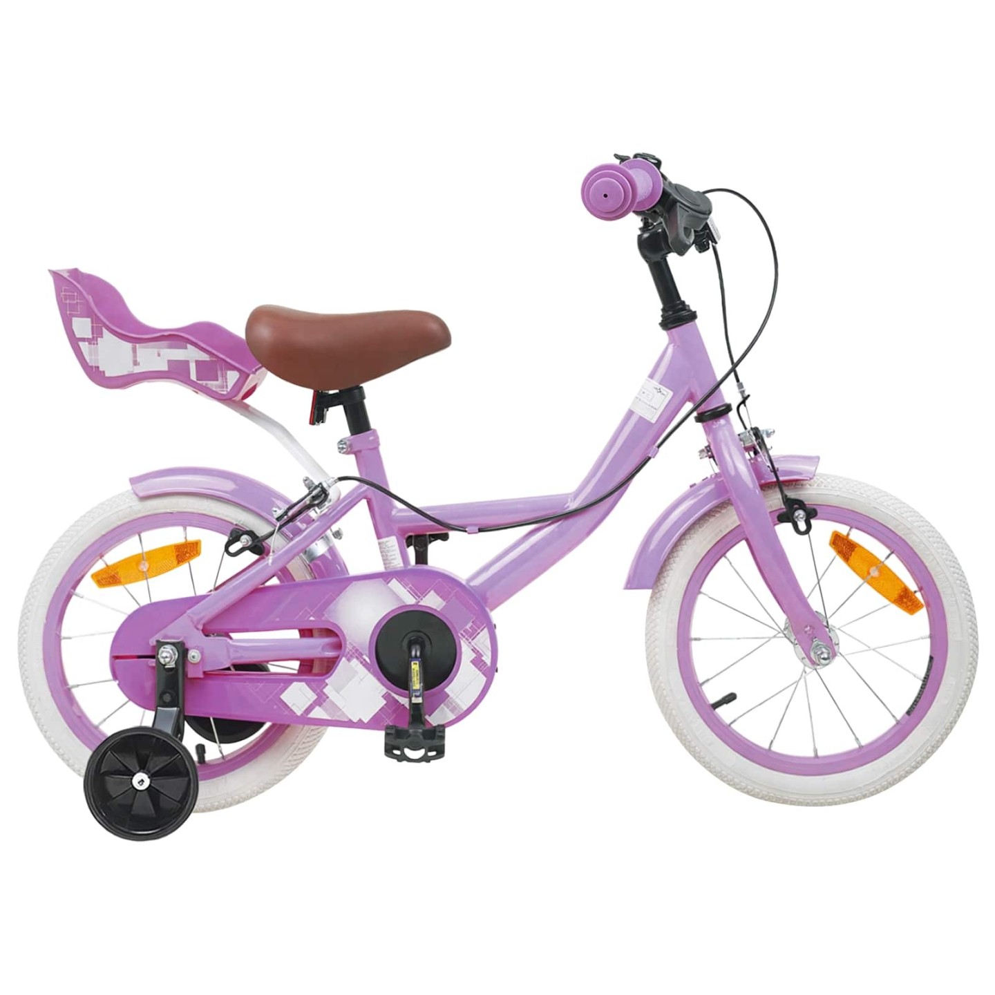Vélo pour Enfants 14 Pouces for kids aged 3 to 5 Pourpre
