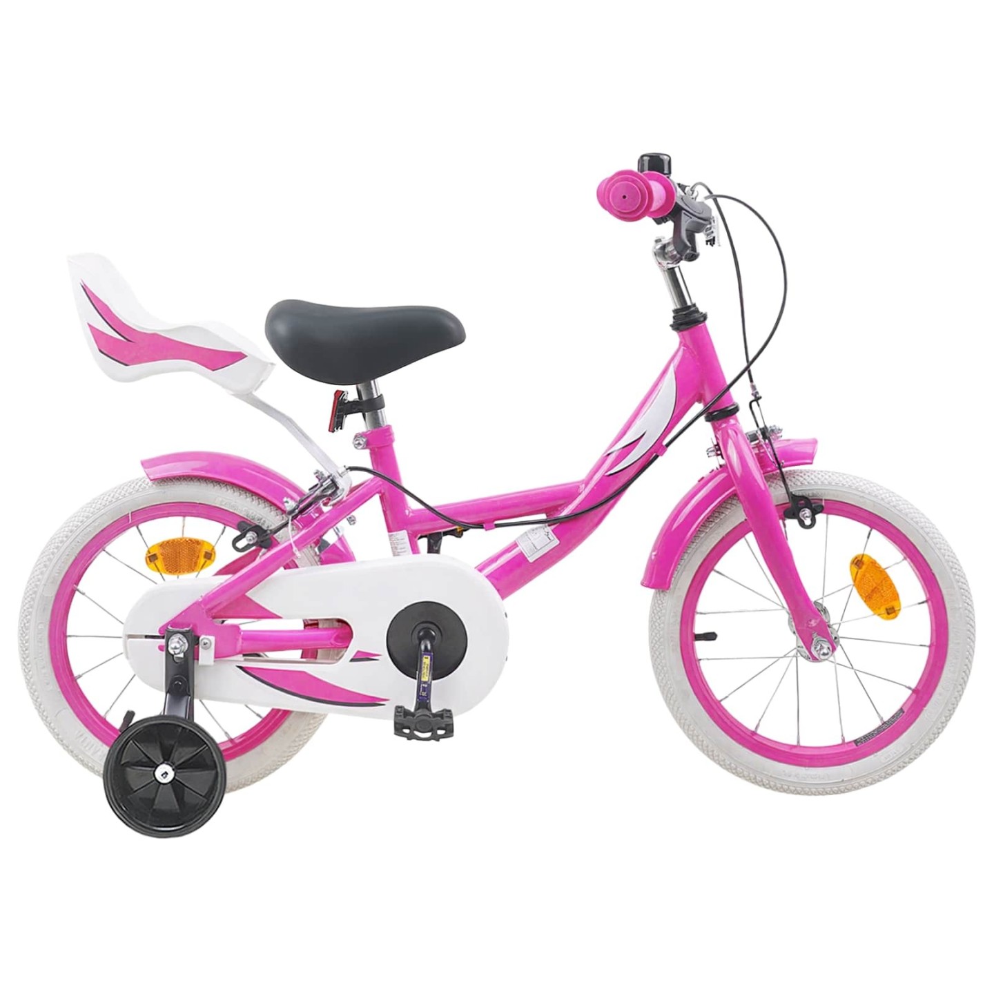 Vélo pour Enfants 16 Pouces for 4-6 Years Old Rose