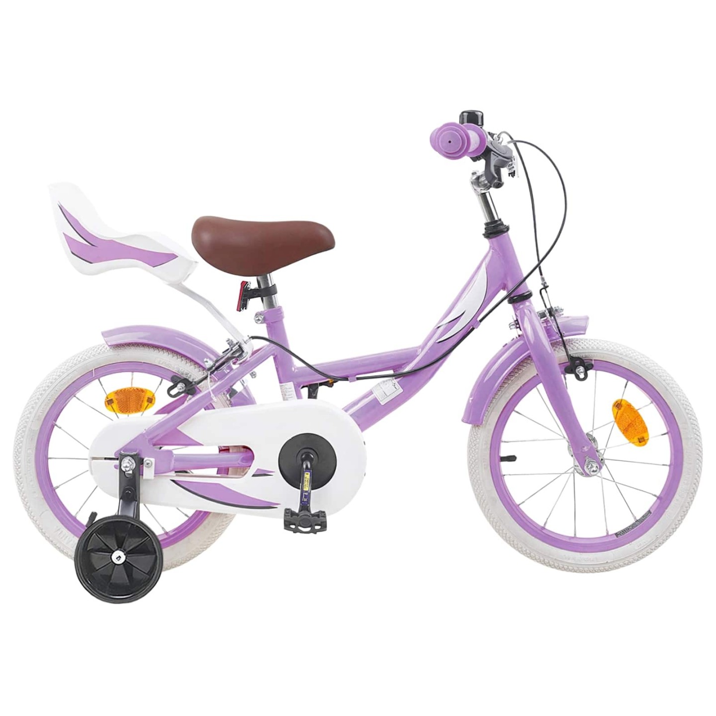 Vélo pour Enfants 14 Pouces for kids aged 3 to 5 Pourpre