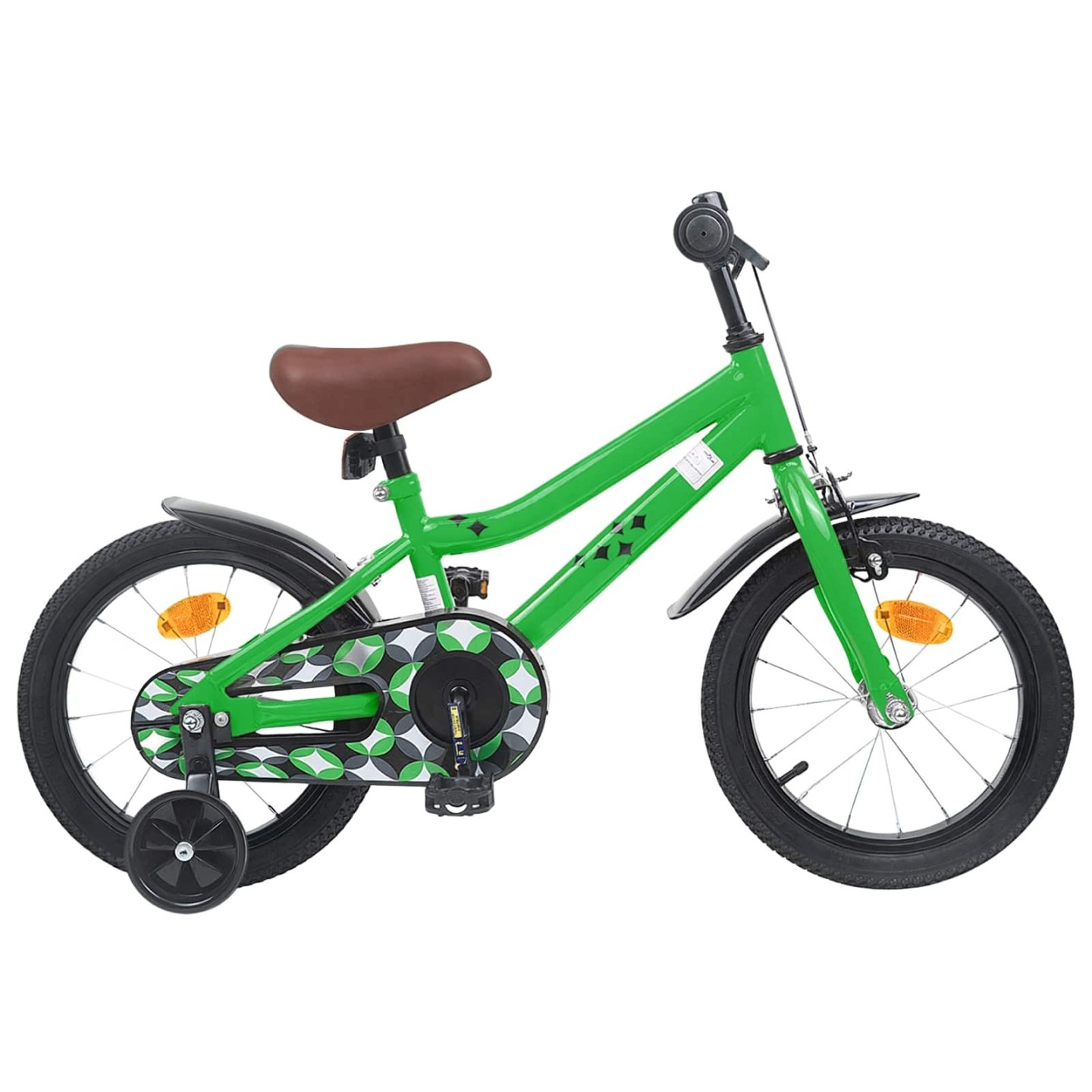 Vélo pour Enfants 16 Pouces for 4-6 Years Old Vert
