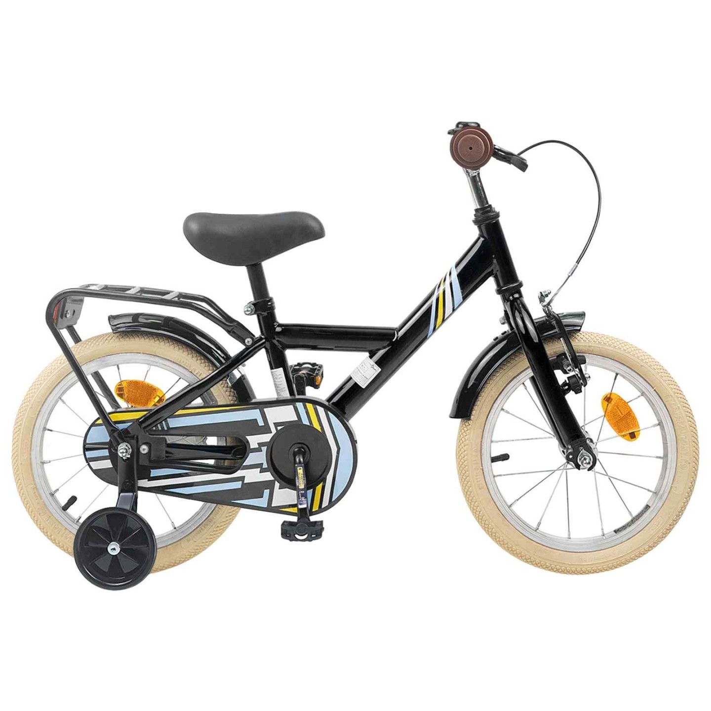 Vélo pour Enfants 12 Pouces for 2-4 Years Old Noir