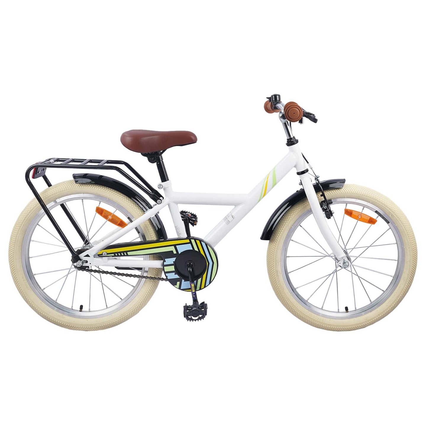 Vélo pour Enfants 18 Pouces for 5-7 Years Old Blanc
