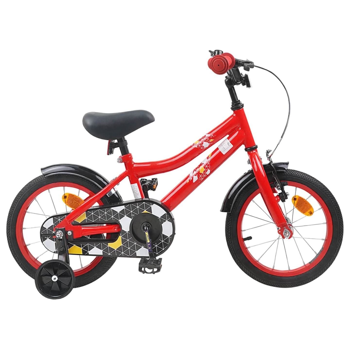 Vélo pour Enfants 14 Pouces for kids aged 3 to 5 Rouge