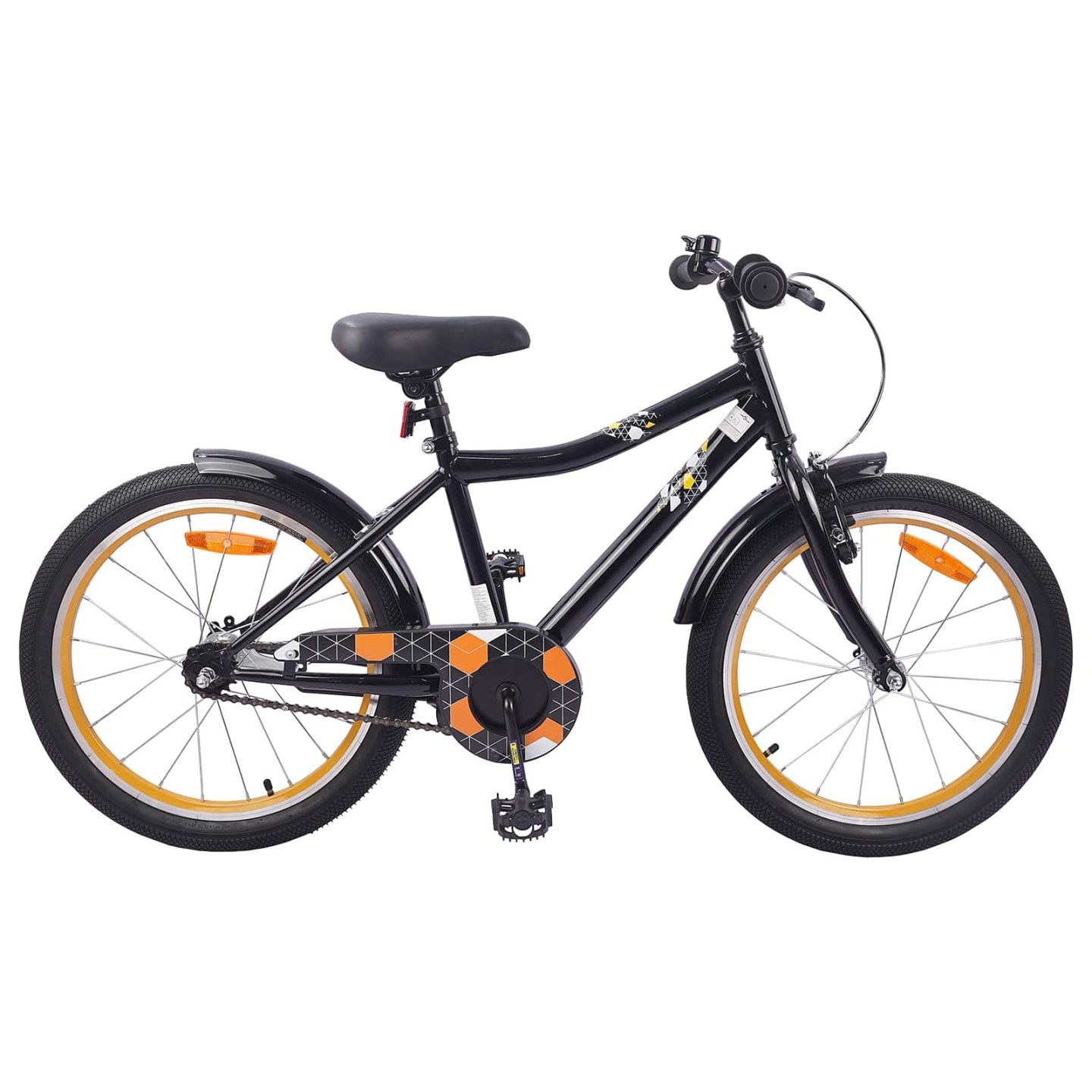 Vélo pour Enfants 18 Pouces for 5-7 Years Old Noir