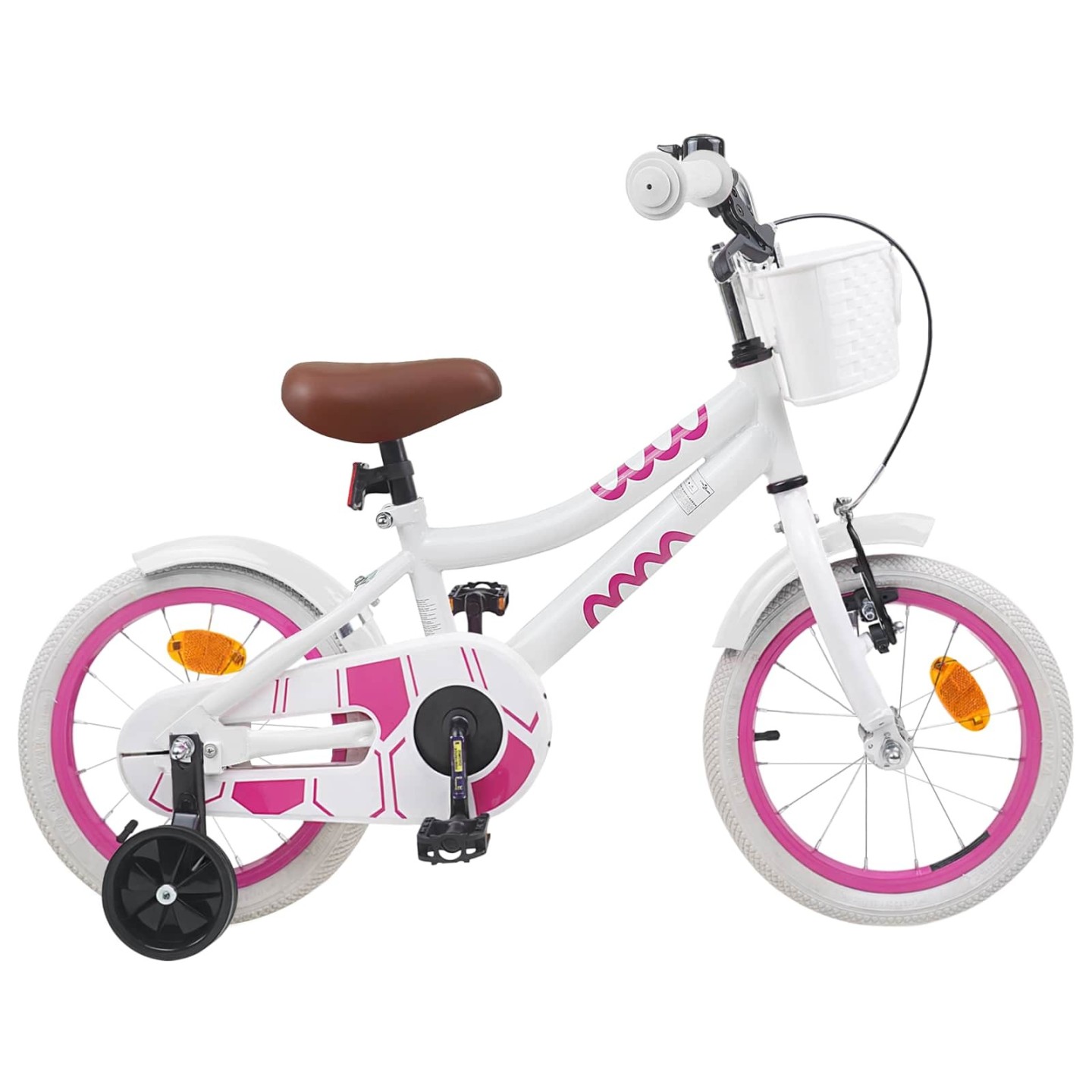 Vélo pour Enfants 12 Pouces pour les enfants de 2 à 4 ans Blanc