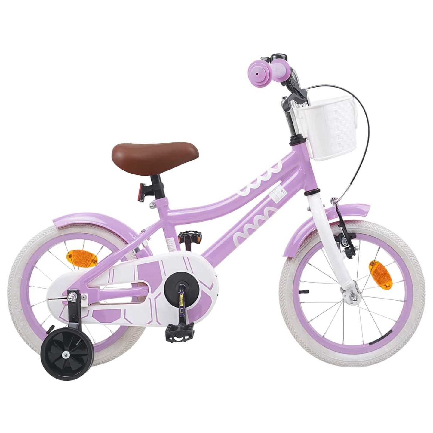 Vélo pour Enfants 14 Pouces pour les 3-5 ans Pourpre