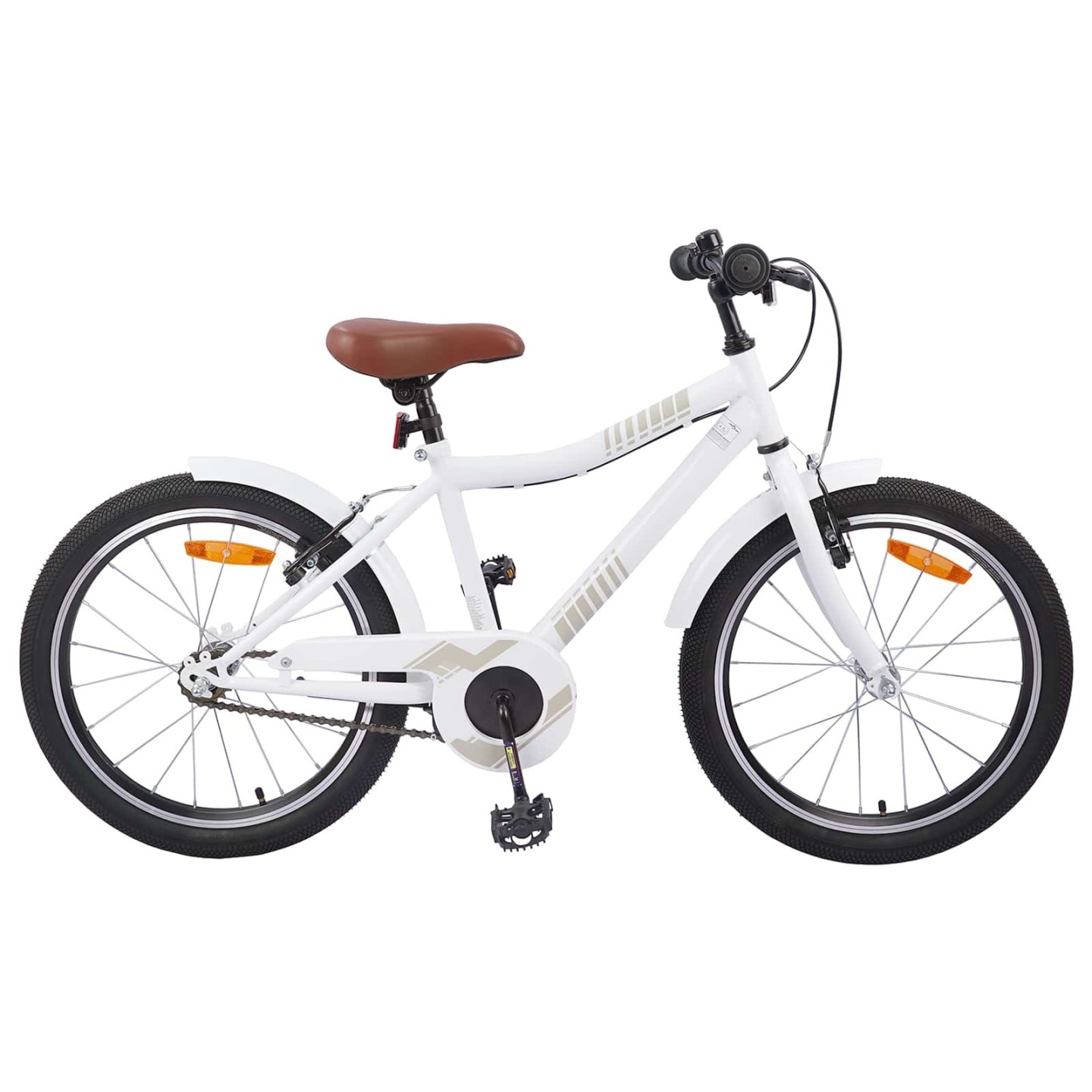 Vélo pour Enfants 18 Pouces pour les 5-7 ans blanc