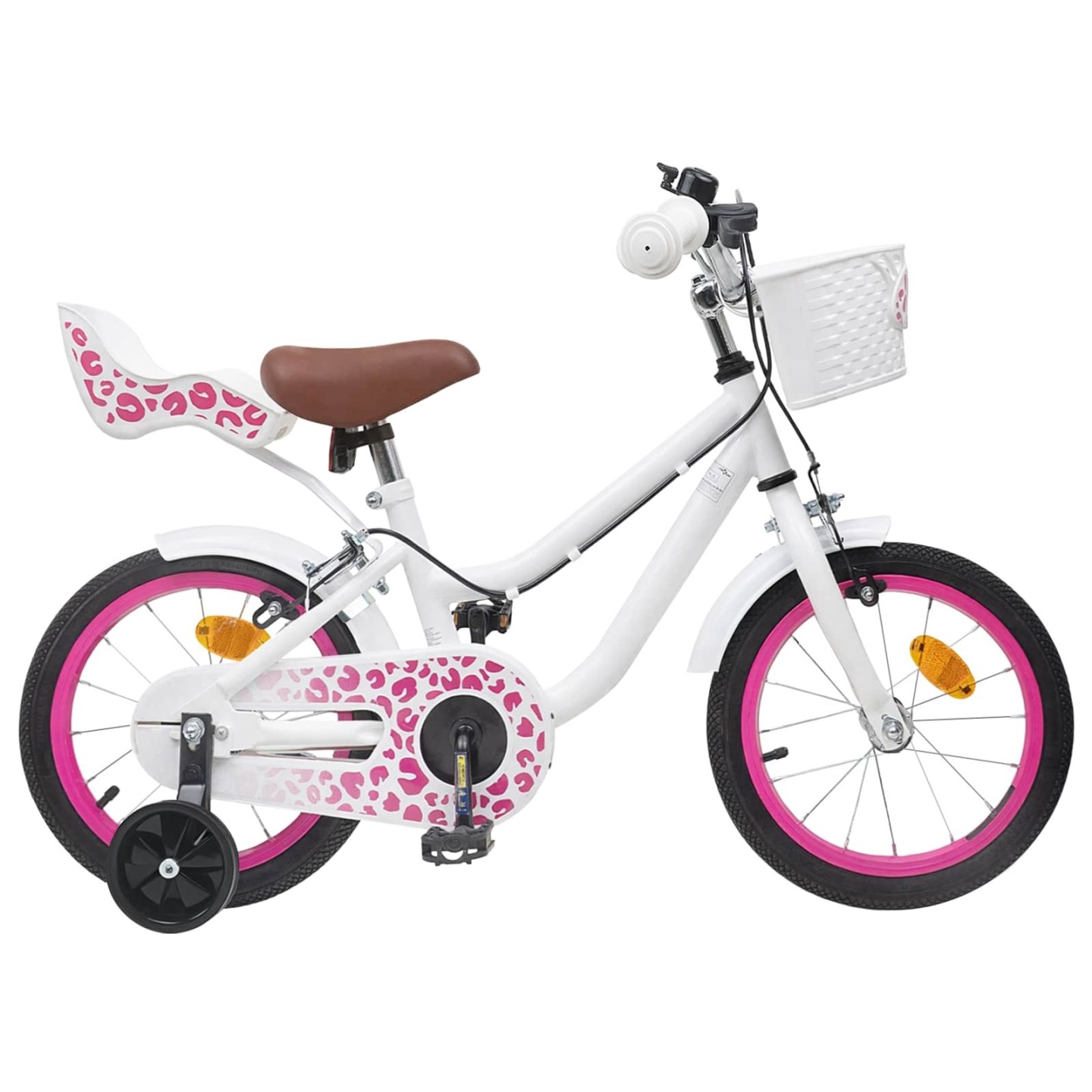 Vélo pour Enfants 14 Pouces for kids aged 3 to 5 Blanc