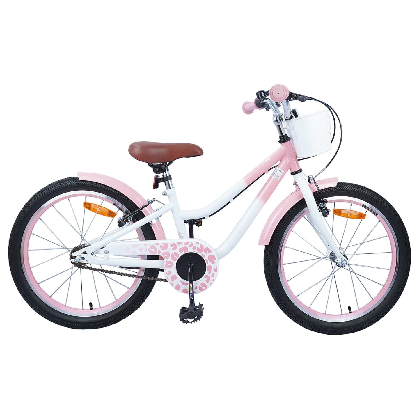 Vélo pour Enfants 18 Pouces for 5-7 Years Old Rose clair