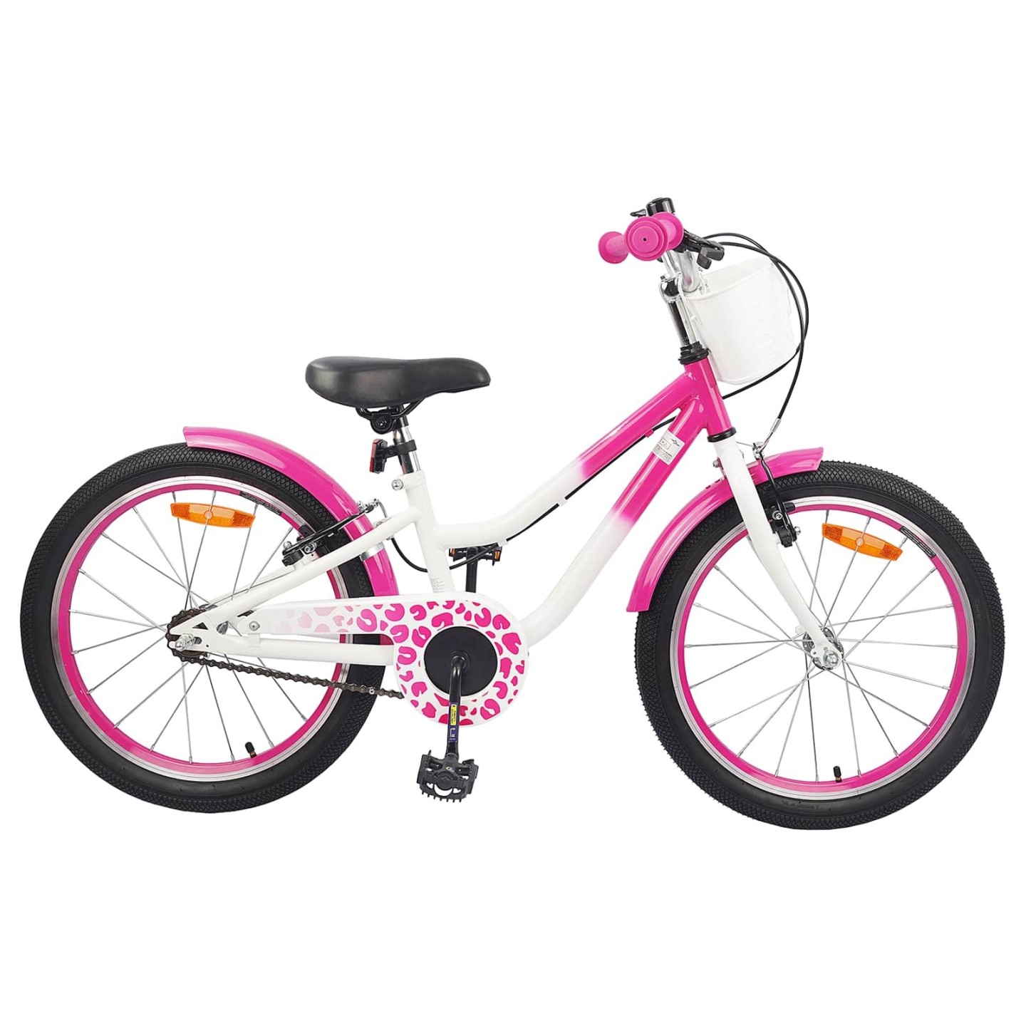 Vélo pour Enfants 18 Pouces for 5-7 Years Old Rose