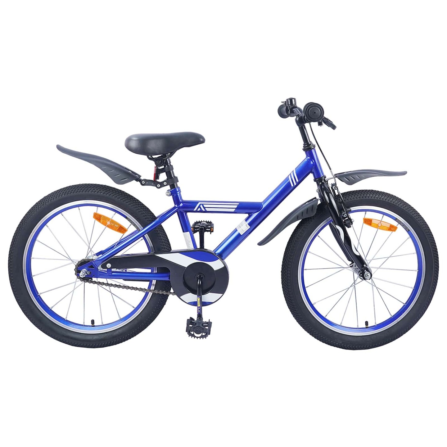 Vélo pour Enfants 18 Pouces for 5-7 Years Old Bleu foncé