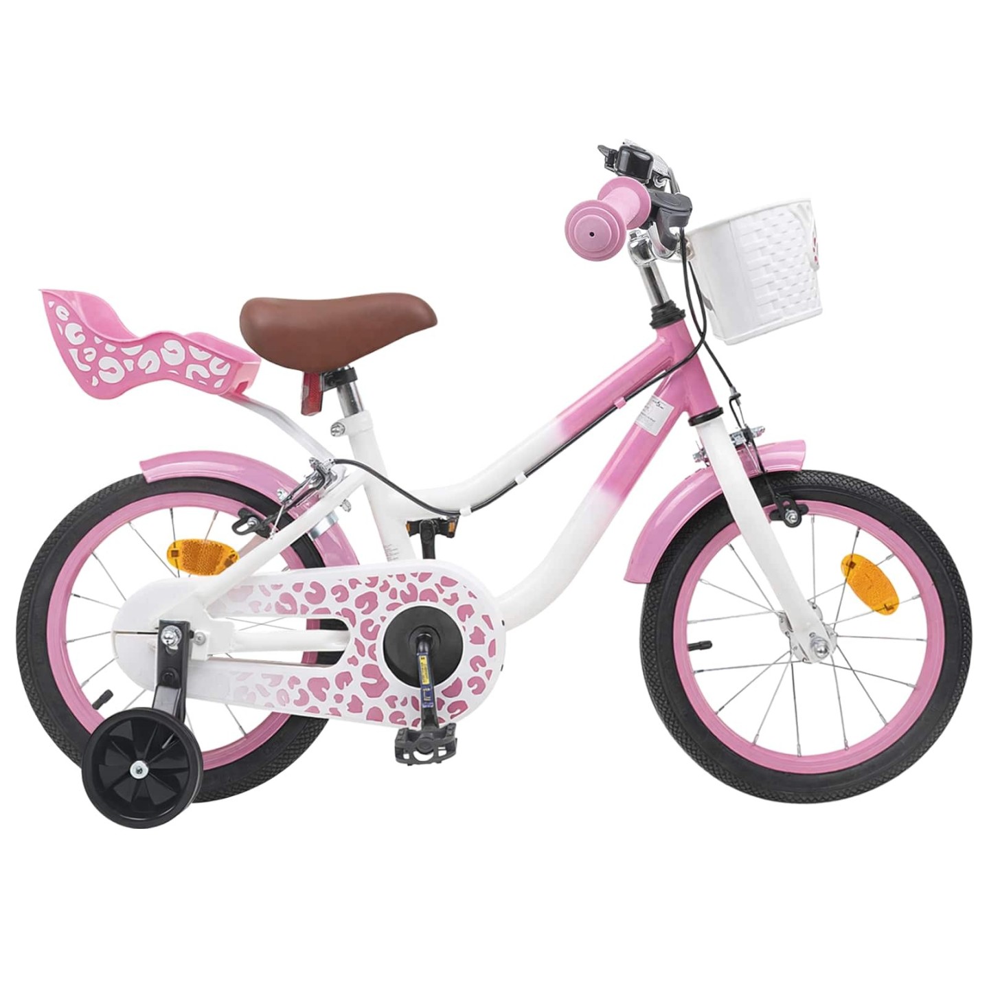Vélo pour Enfants 14 Pouces for kids aged 3 to 5 Rose clair