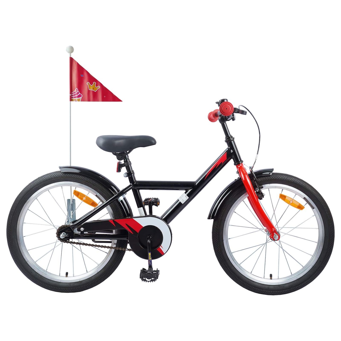 Vélo pour Enfants 20 Pouces pour les enfants de 6 à 11 ans Noir