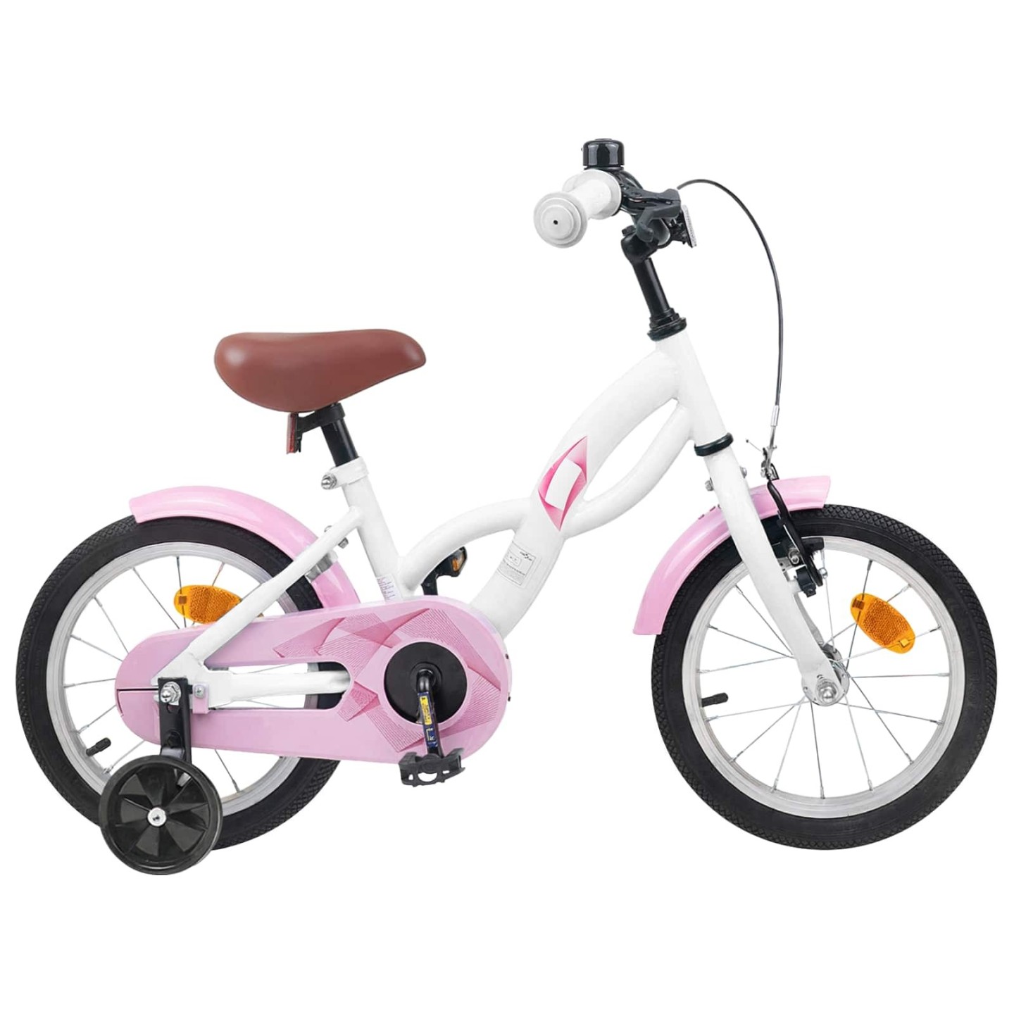 Vélo pour Enfants 16 Pouces for 4-6 Years Old Blanc