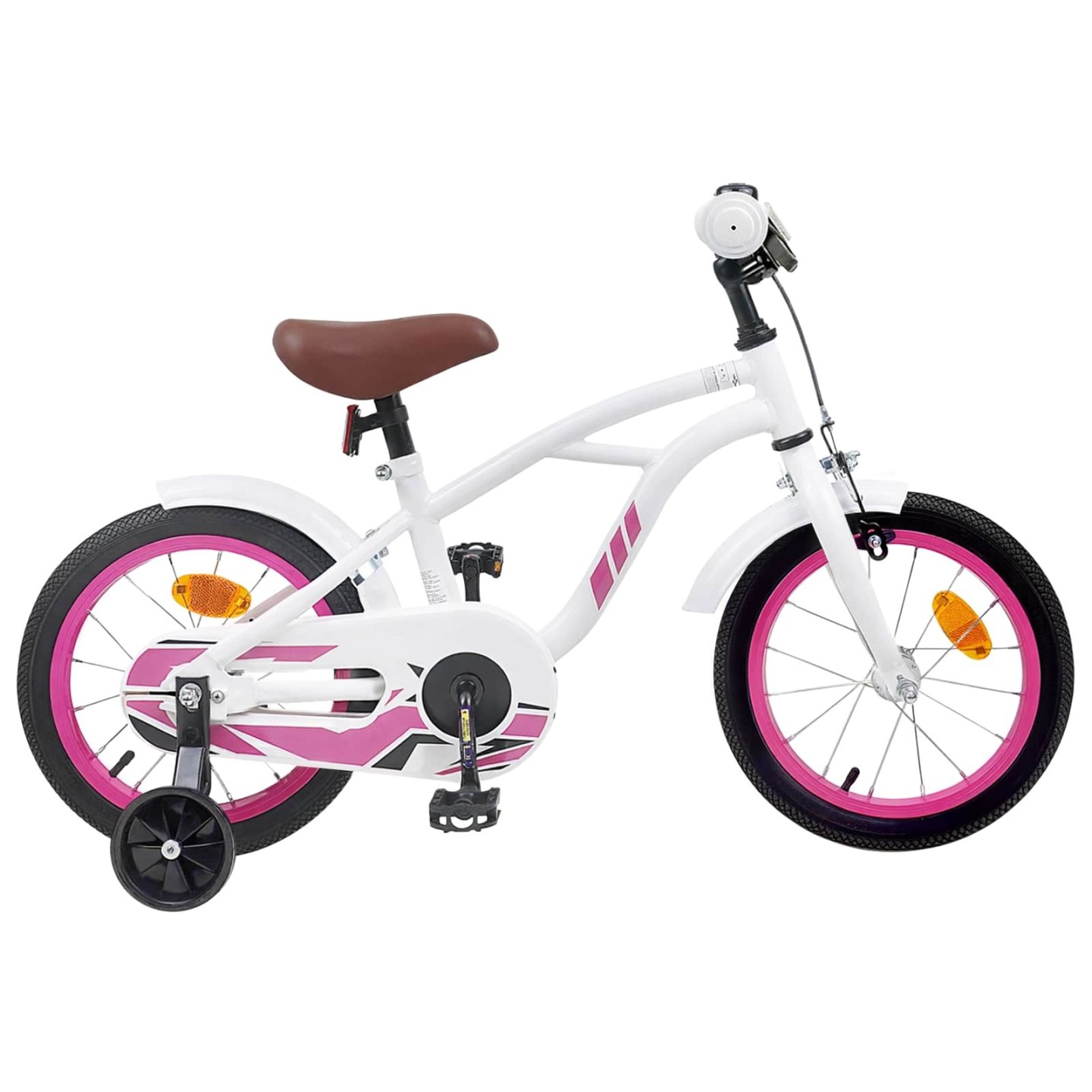 Vélo pour enfants 12 Pouces pour les enfants de 2 à 4 ans Blanc
