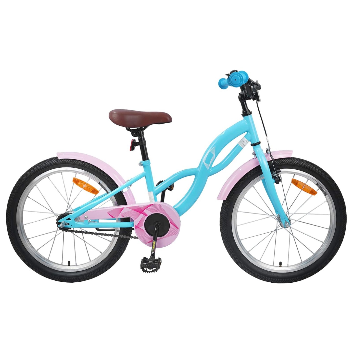 Vélo pour Enfants 20 Pouces pour les 6-11 ans Bleu clair
