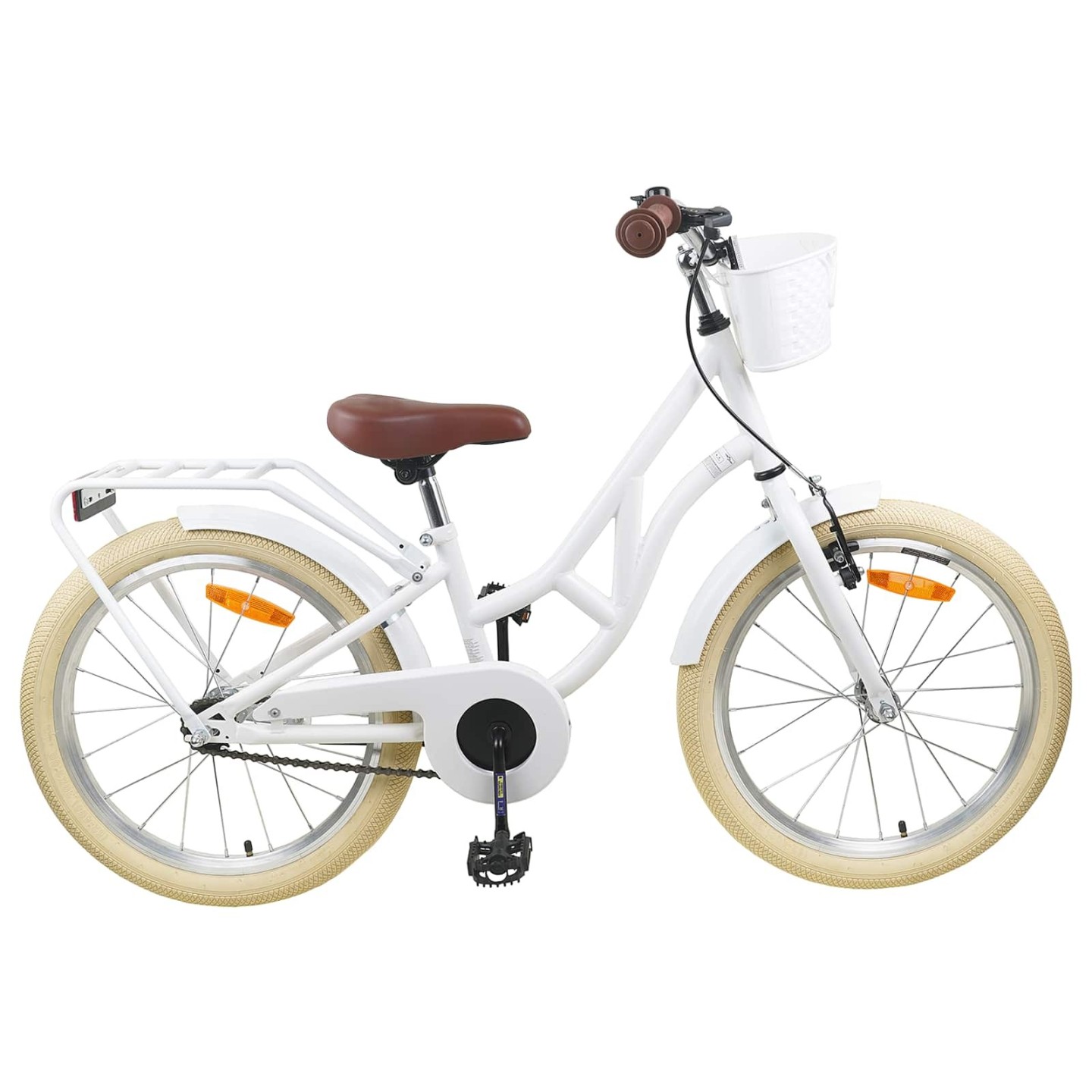 Vélo pour Enfants 24 Pouces pour les 8-12 ans Blanc