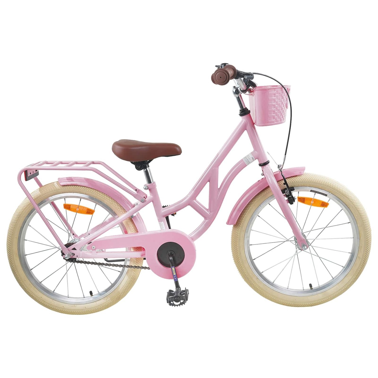 Vélo pour Enfants 24 Pouces pour les 8-12 ans Rose clair