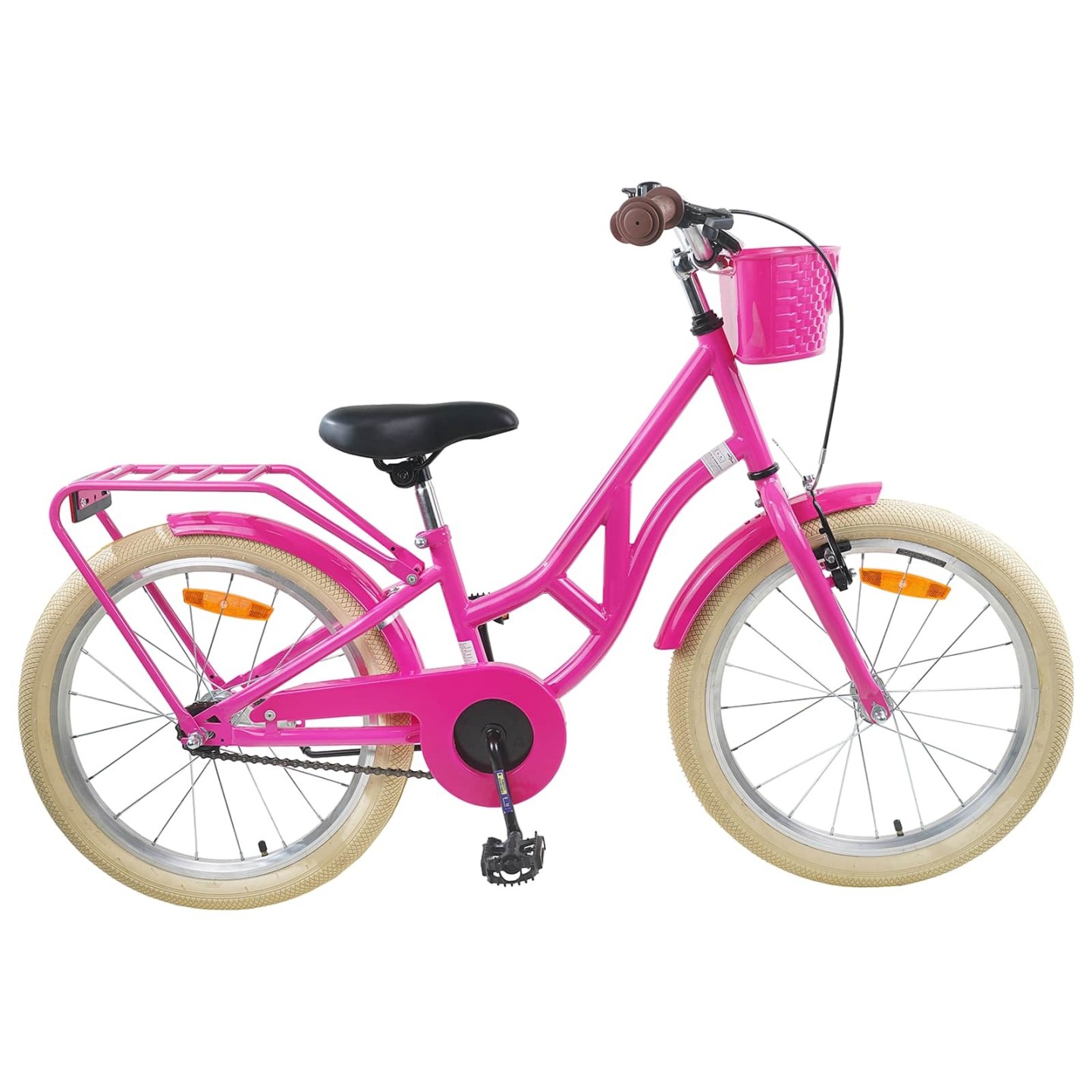 Vélo pour Enfants 24 Pouces pour les 8-12 ans Rose foncé