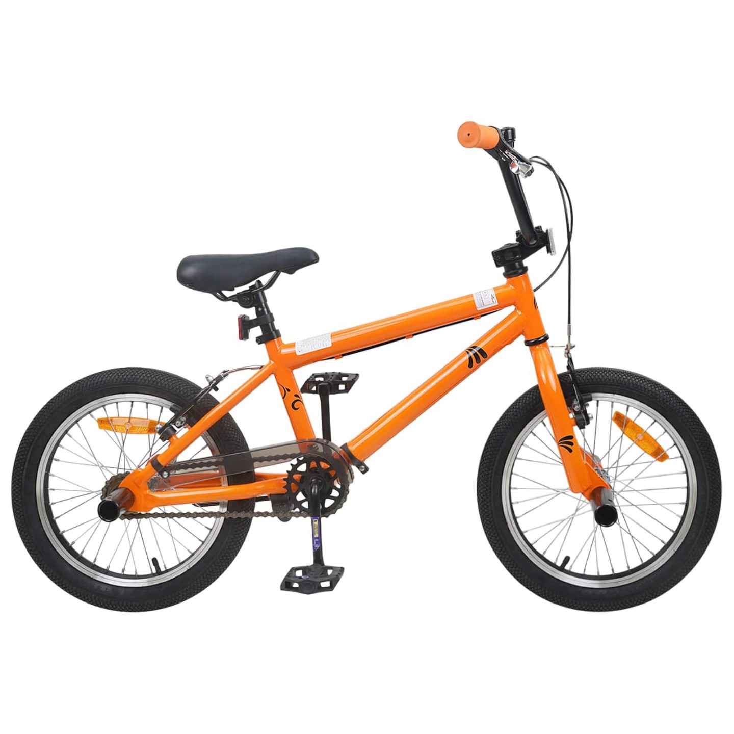 BMX 18 Pouces pour les enfants de 7 à 10 ans Orange