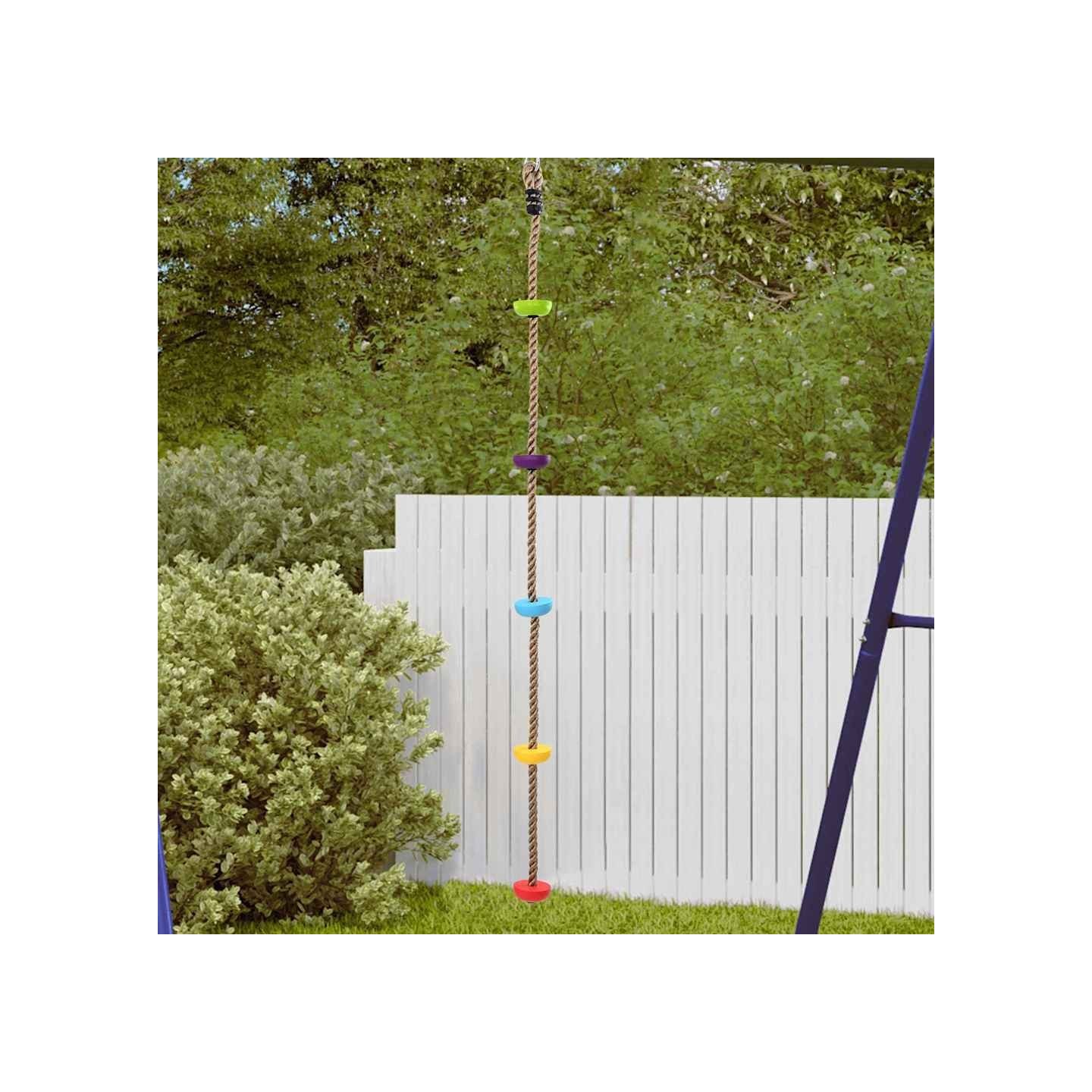 Corde d'escalade Multicolore 10,5 x 10,5 x 201 cm Polyester