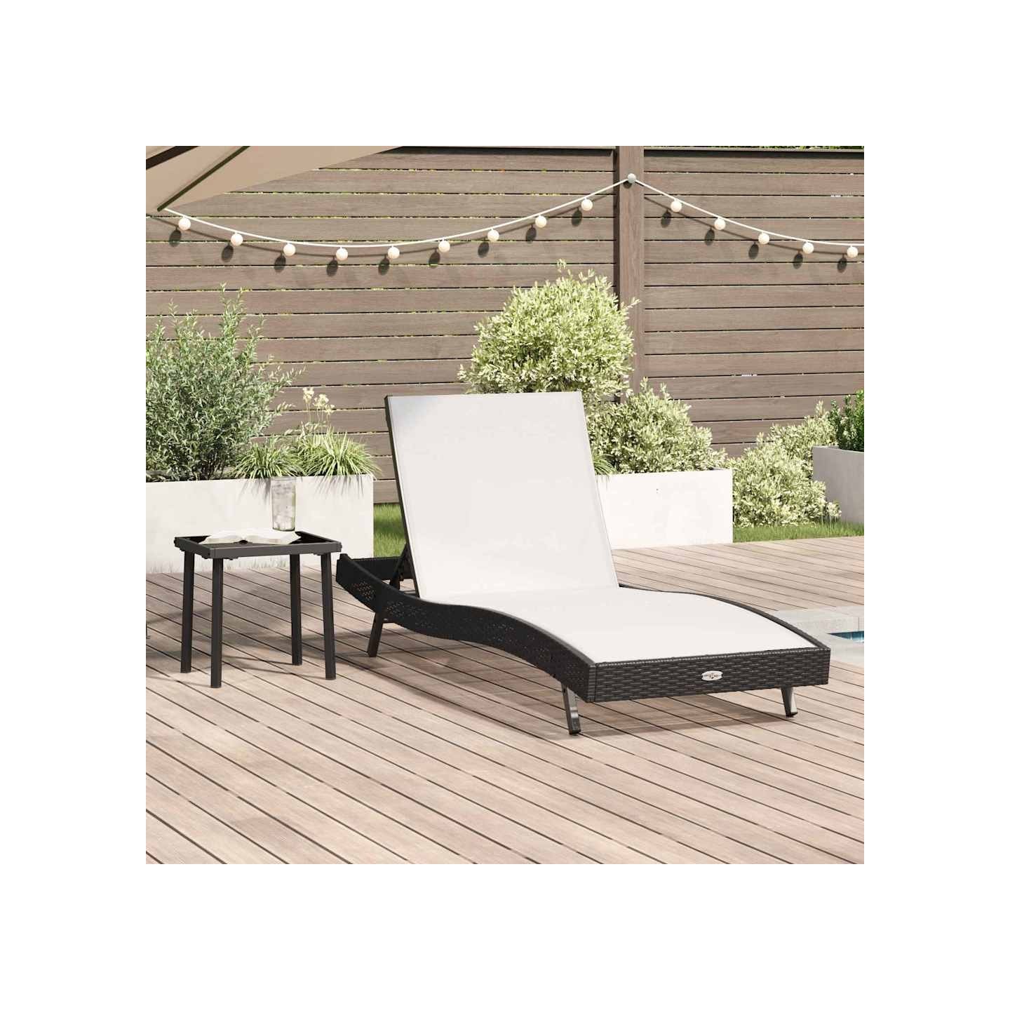 Transat 2 pc polyrotin Noir et Blanc