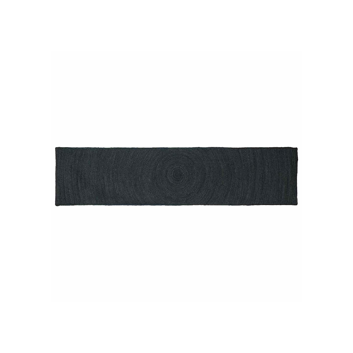 Tapis de surface Gris foncé 60 x 300 cm Jute