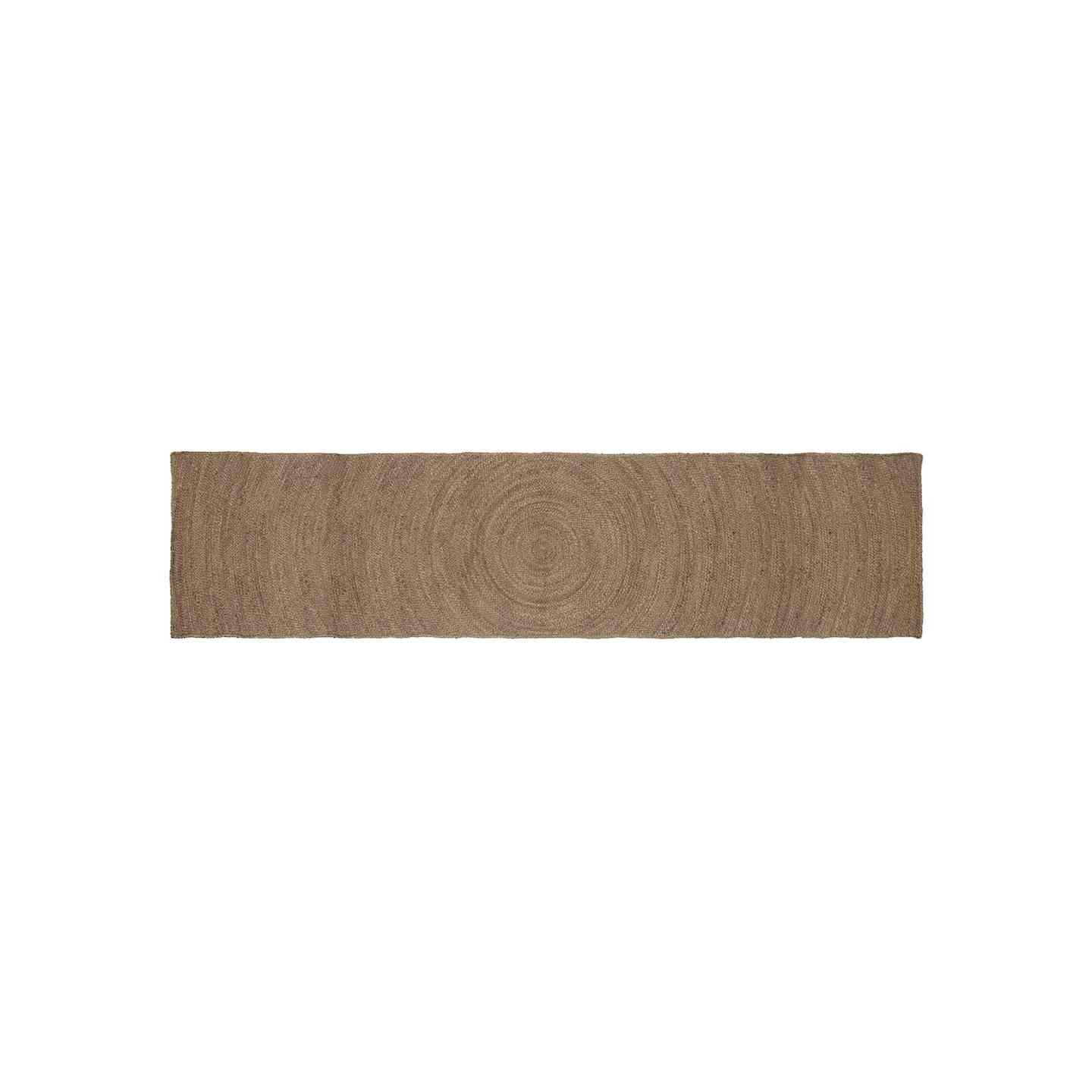 Tapis de surface Gris 60 x 400 cm Jute