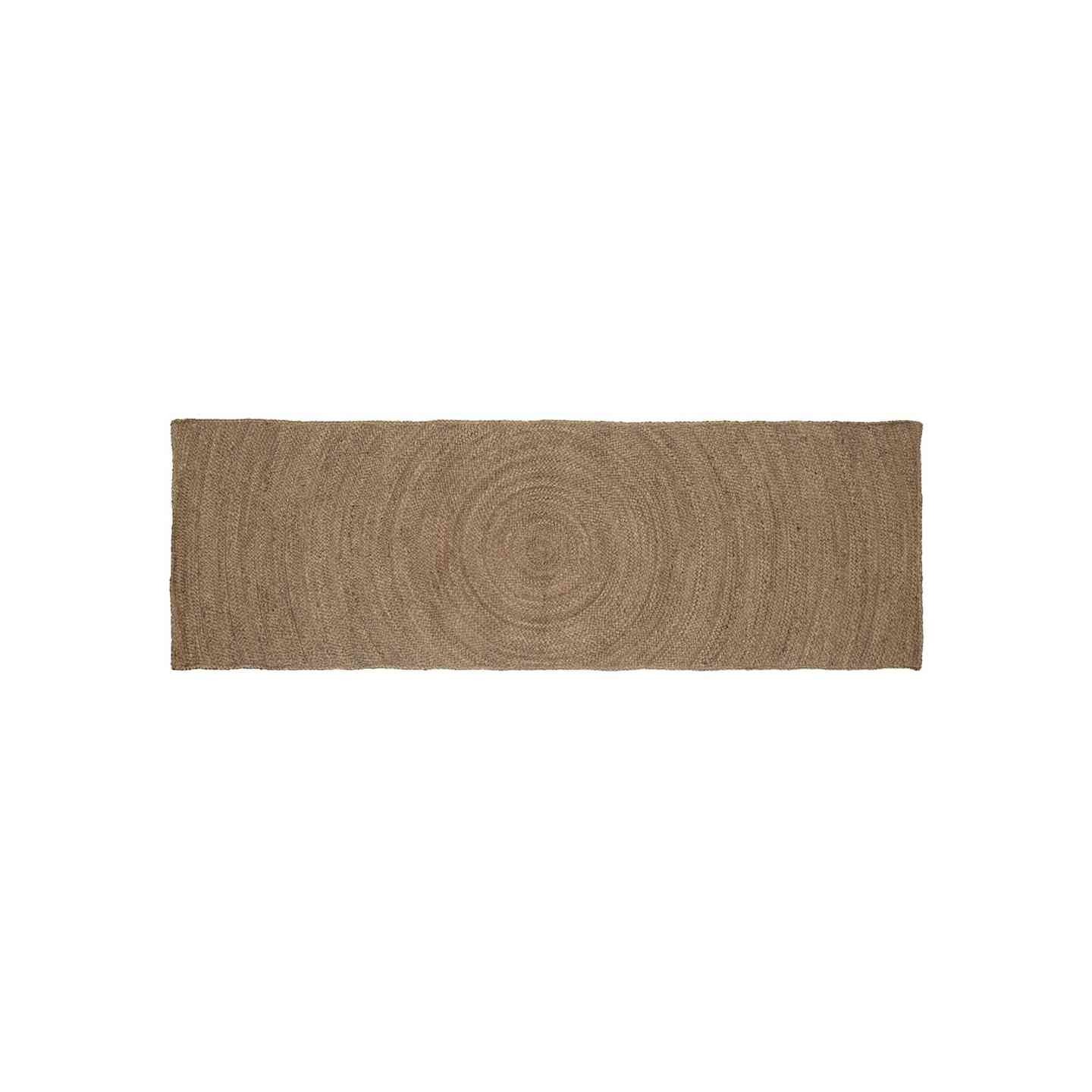 Tapis de surface Gris 80 x 200 cm Jute