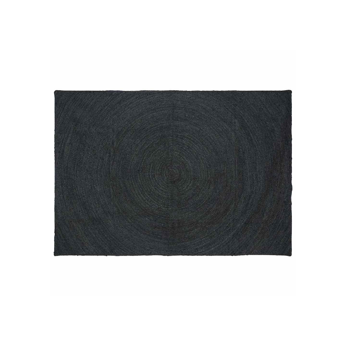 Tapis de surface Gris foncé 240 x 340 cm Jute