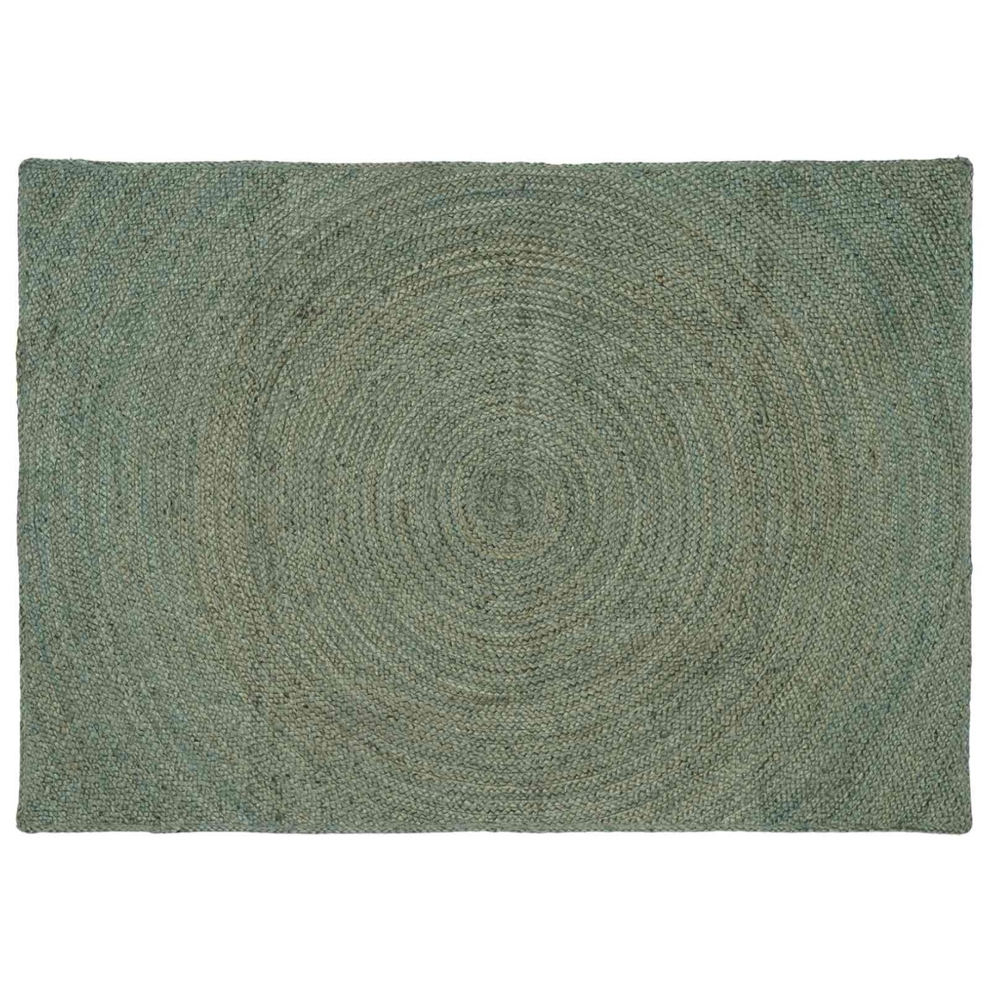 Tapis de surface Vert olive 140 x 200 cm Jute