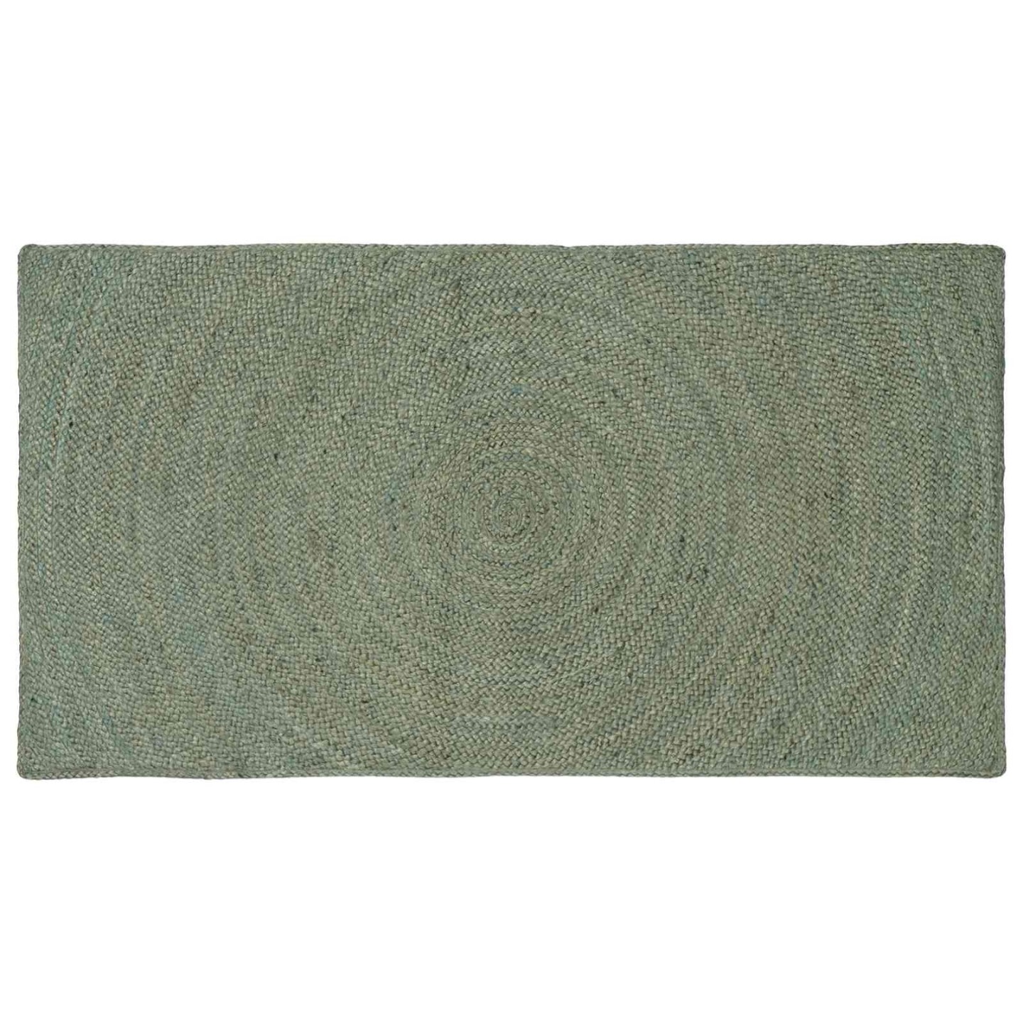 Tapis de surface Vert olive 60 x 110 cm Jute