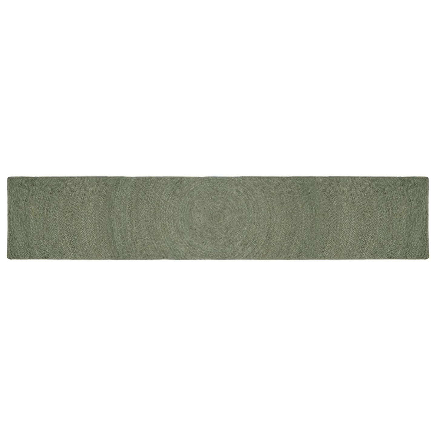 Tapis de surface Vert olive 80 x 400 cm Jute