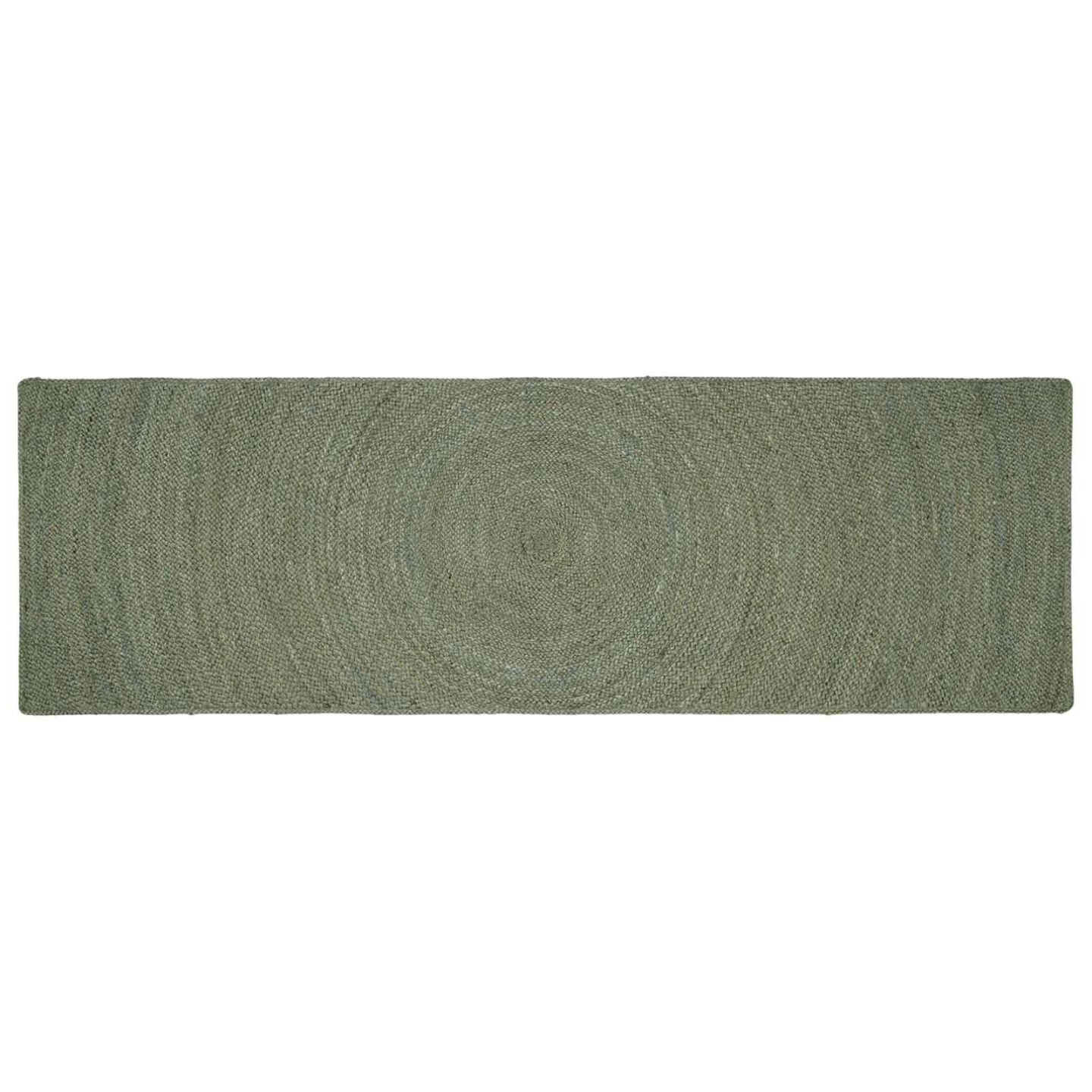Tapis de surface Vert olive 80 x 200 cm Jute