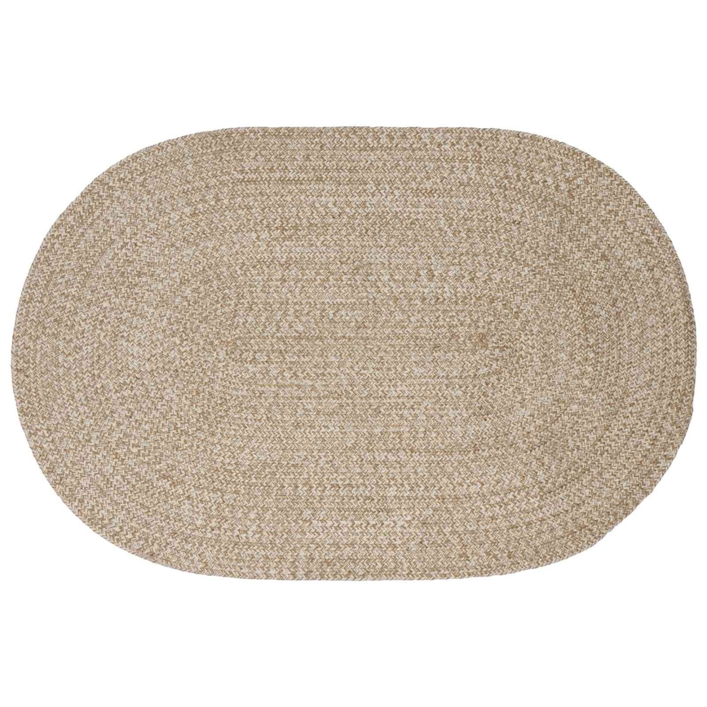 Tapis de surface Blanc 100 x 152 cm Jute