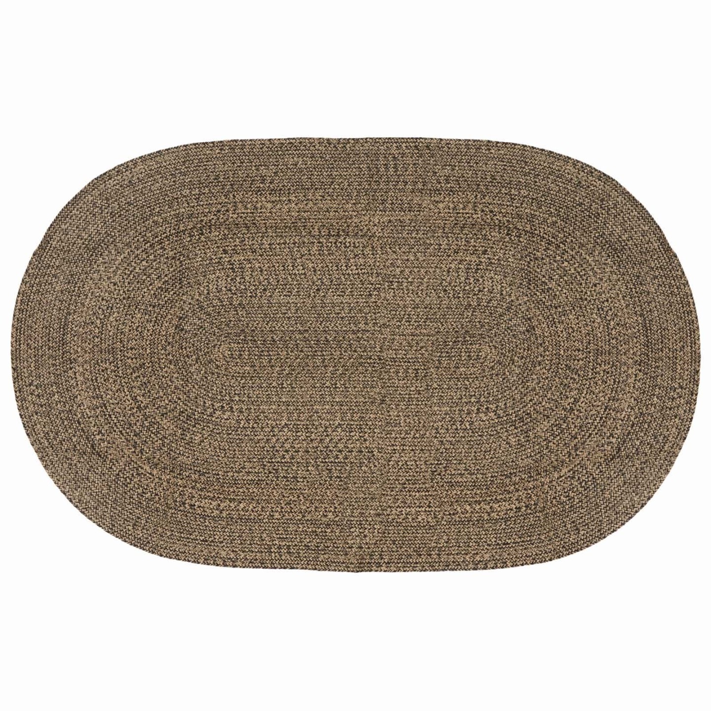 Tapis de surface Noir 152 x 245 cm Jute