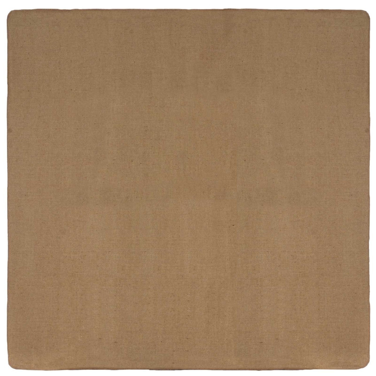 Tapis de zone Marron Clair 300 x 300 cm Jute