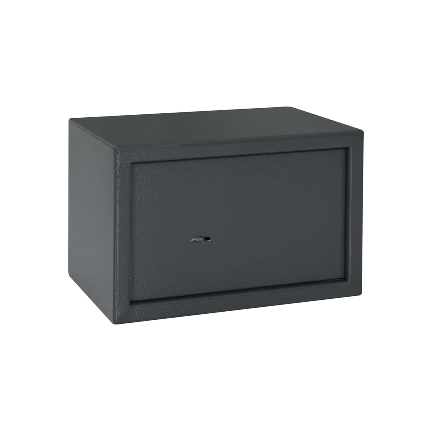 Coffre-fort avec verrouillage Gris foncé 31 x 20 x 20 cm Acier