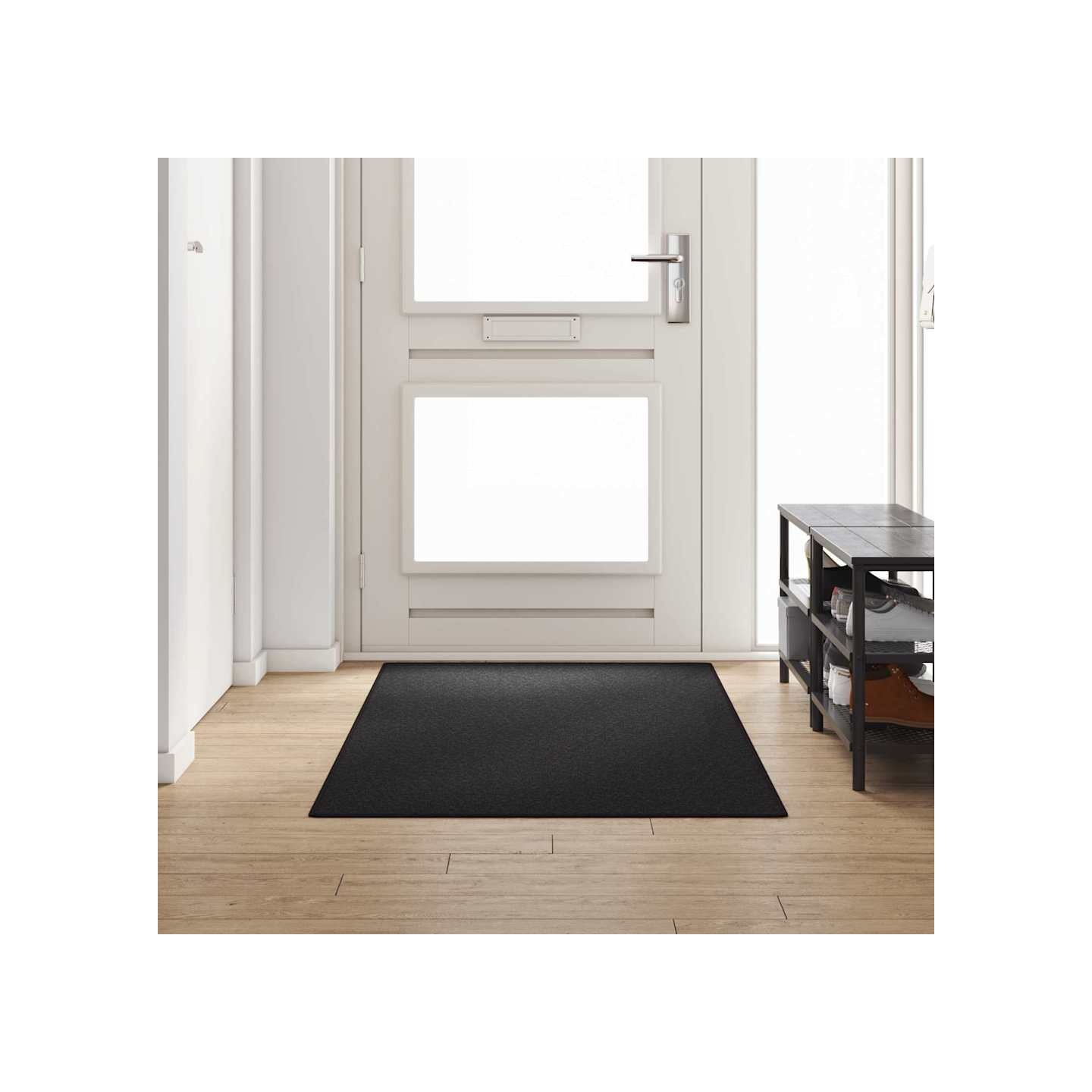 Tapis Couloir Anthracite 100 x 250 cm 100% Polypropylène