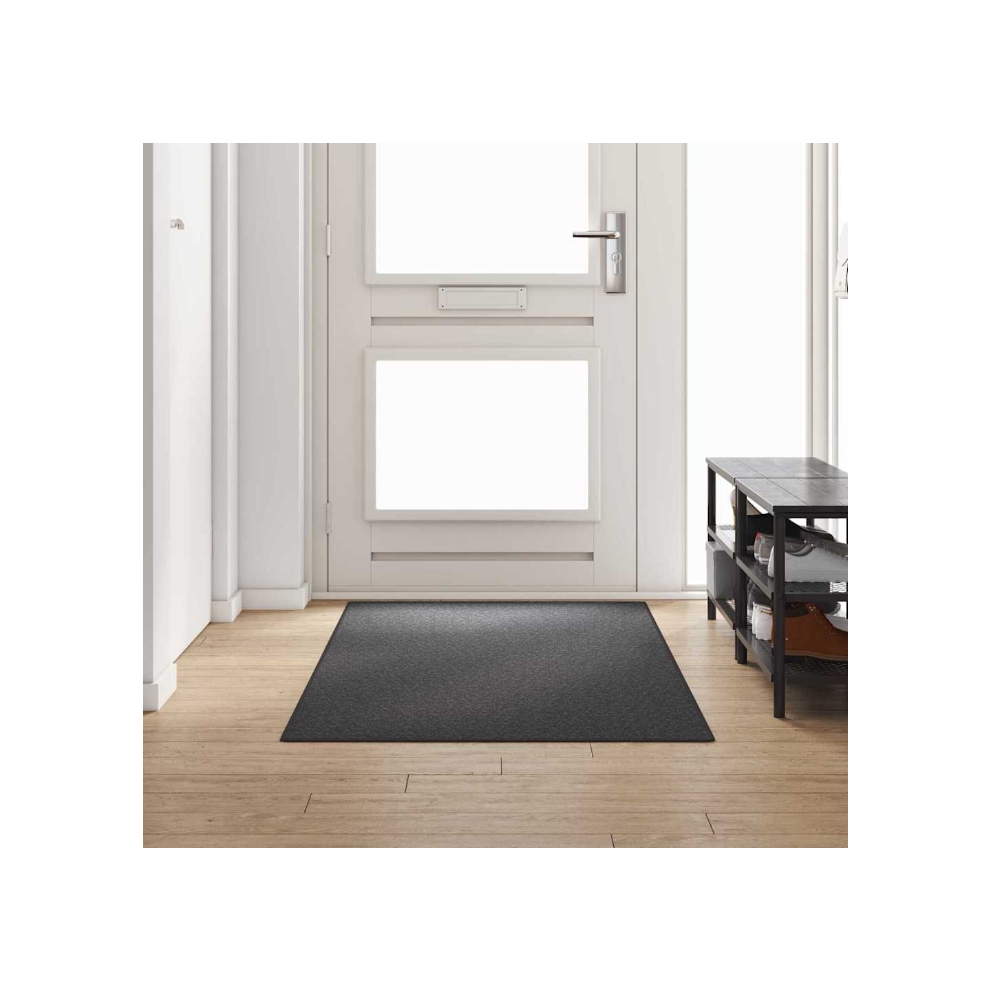 Tapis Couloir Gris foncé 100 x 250 cm 100% Polypropylène