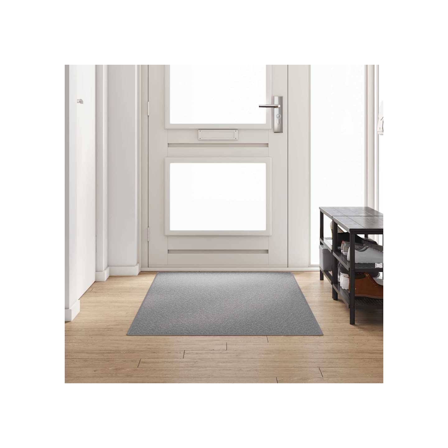 Tapis Couloir Gris clair 100 x 250 cm 100% Polypropylène