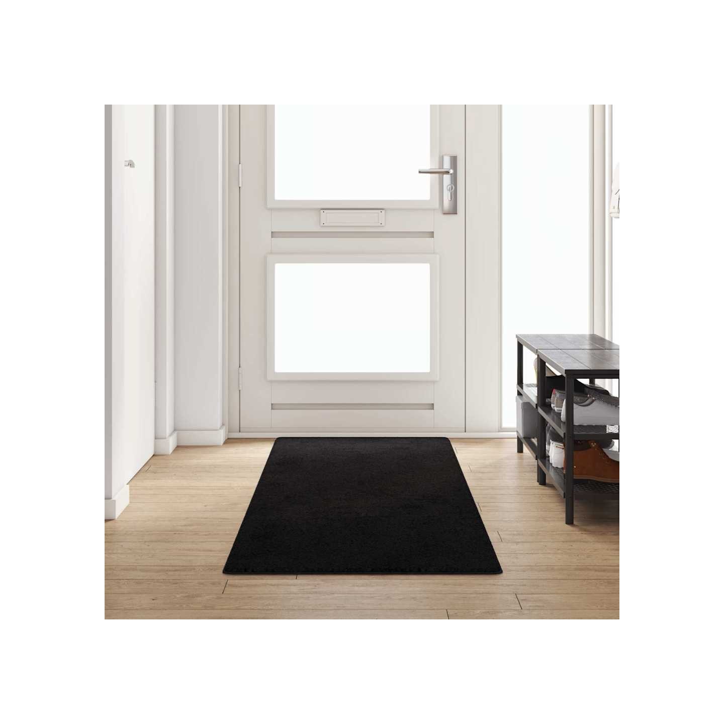 Tapis Couloir Noir 80 x 300 cm